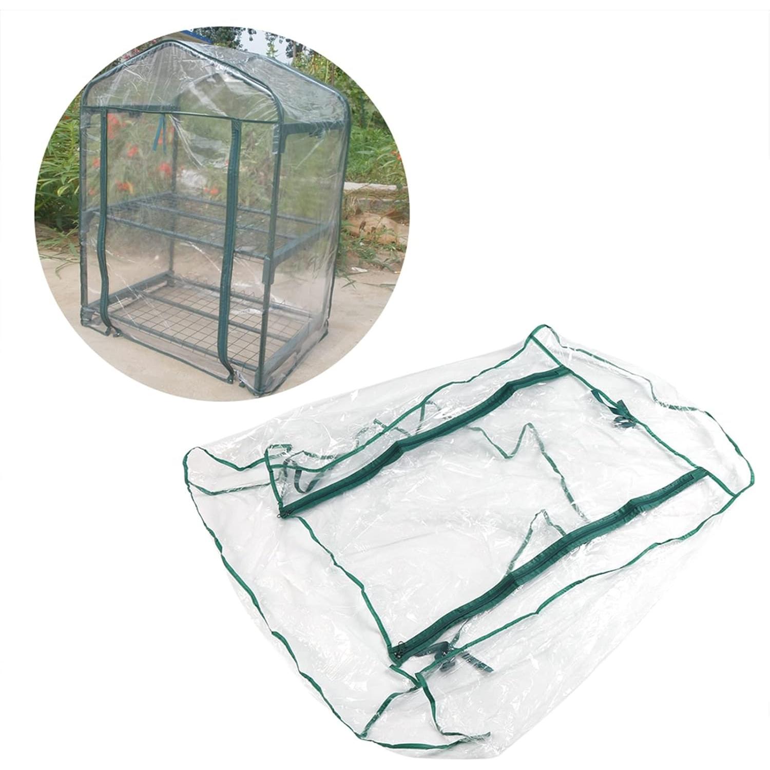 Cubierta de Invernadero Ejoyous 69x49x92 cm PVC Transparente