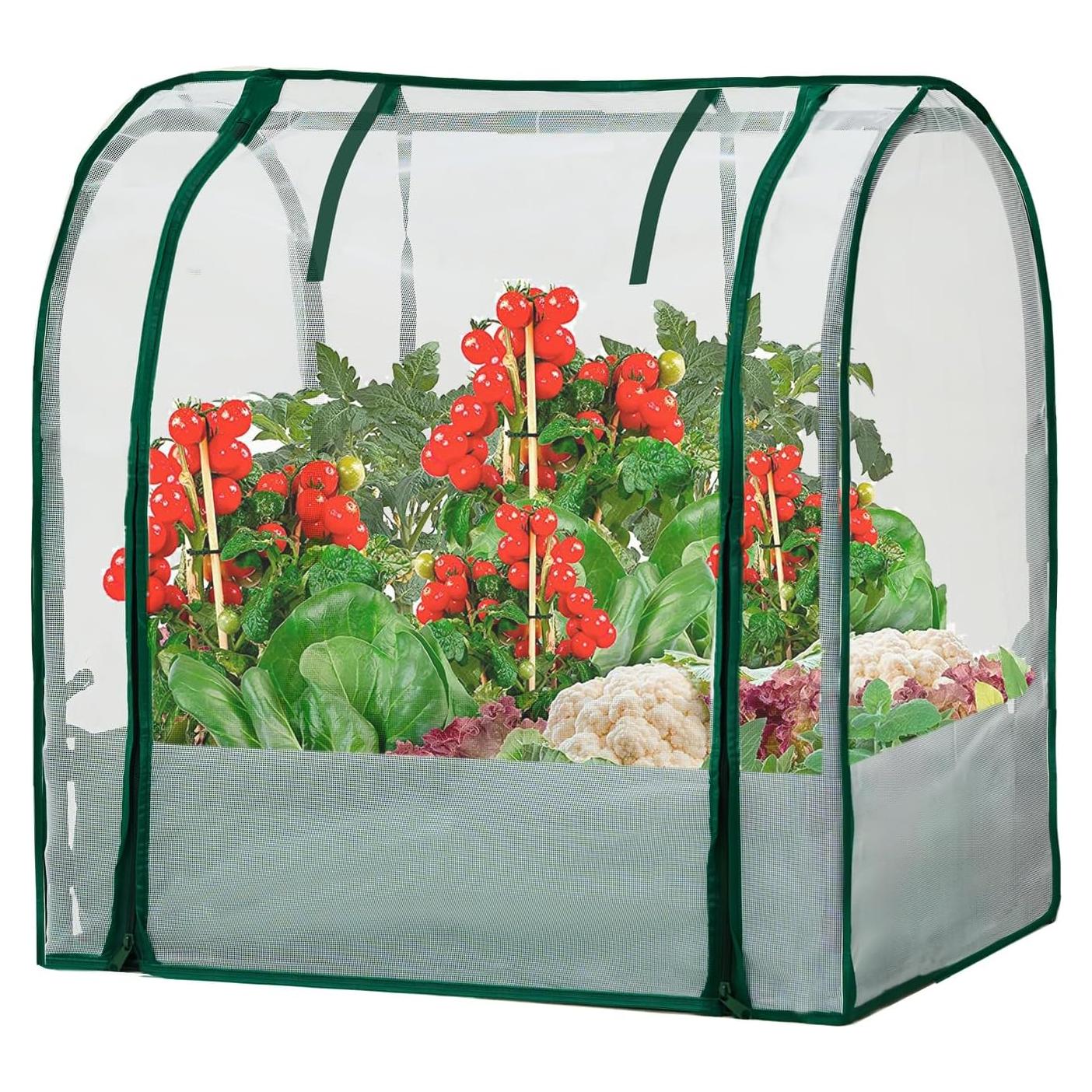 Mini Carpa de Sombra Purlyu 0.76x0.49x1.58 m para Plantas