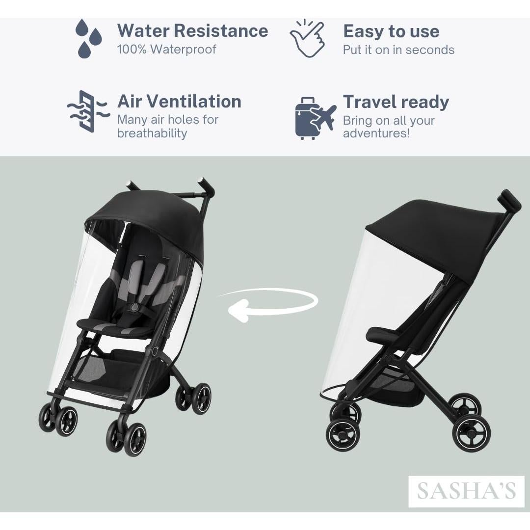 Cubierta de Lluvia para Cochecitos gb Pockit+ - SASHA'S