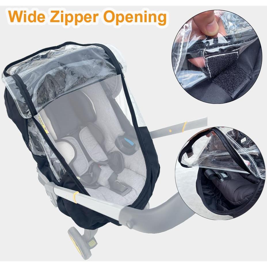 Cubierta de Lluvia para Cochecito Doona+ y Doona i - Impermeable