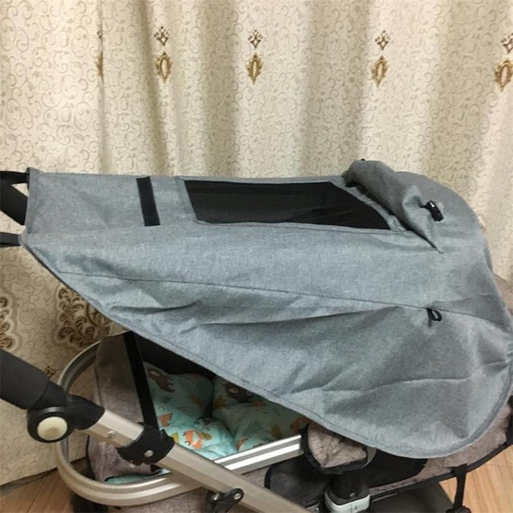 Sombra para Cochecito Universal UPF50+ Gris 59x69cm