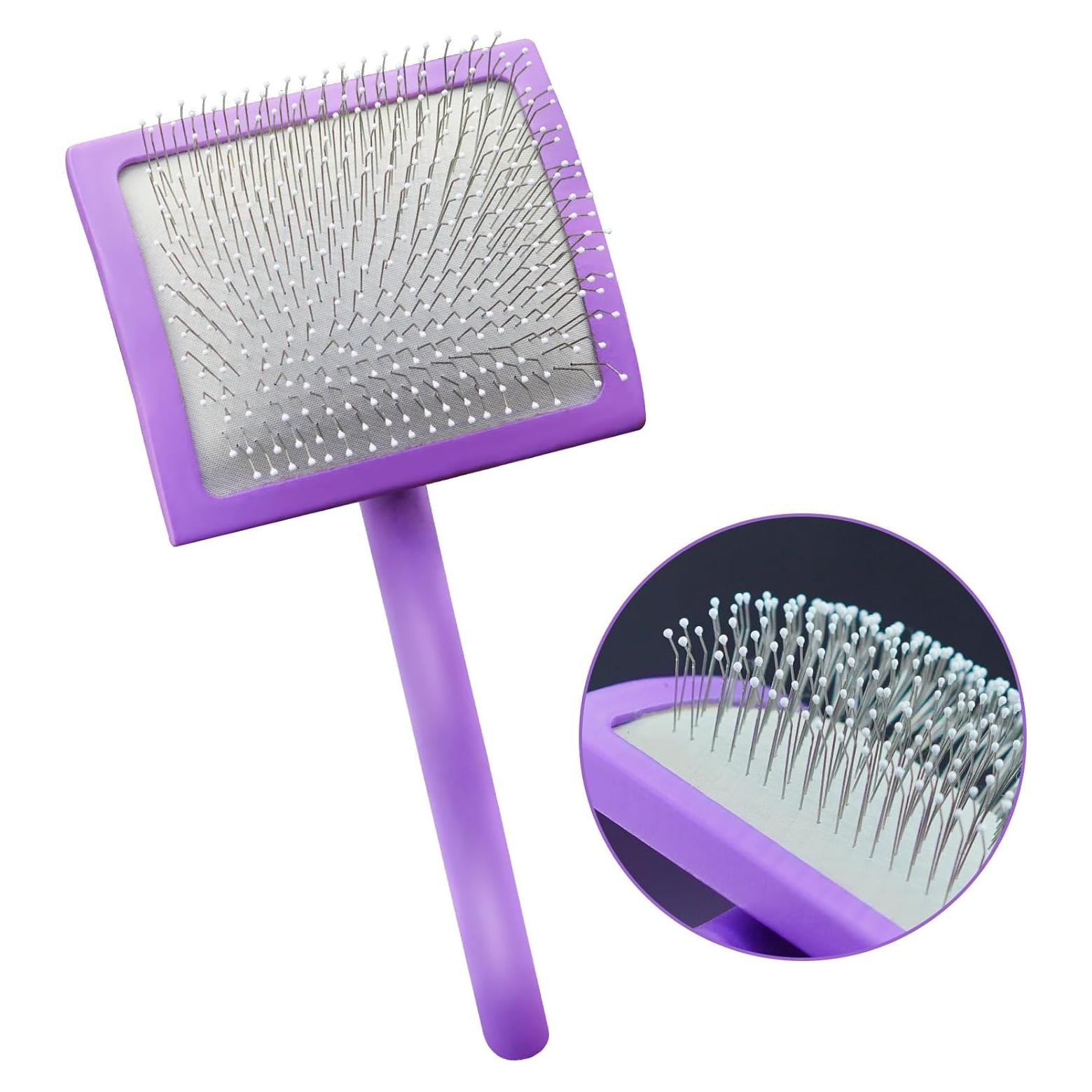 Cepillo Slicker Grande Aipawzz para Perros de Pelo Largo