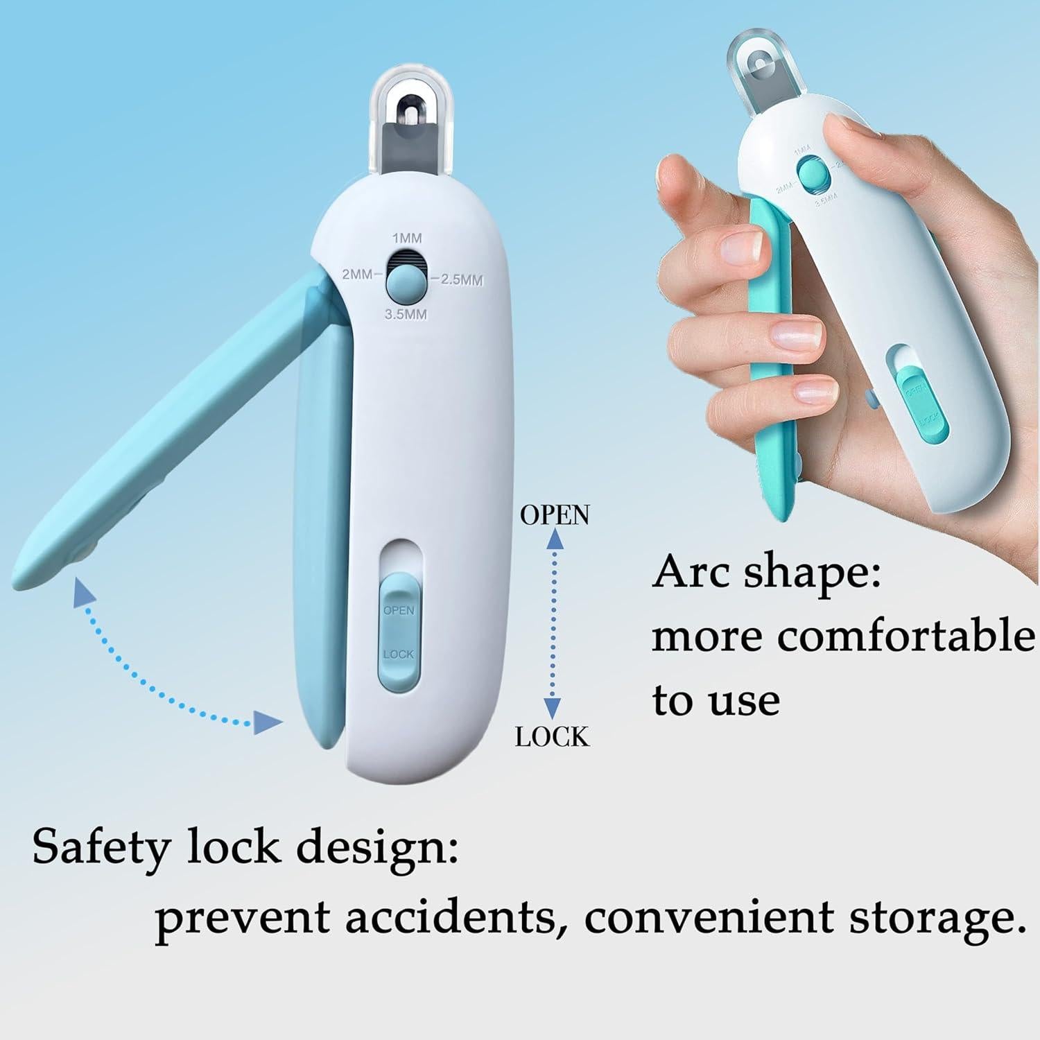 Kit de Aseo para Mascotas Greafotec - Cortador de Uñas y Cepillo