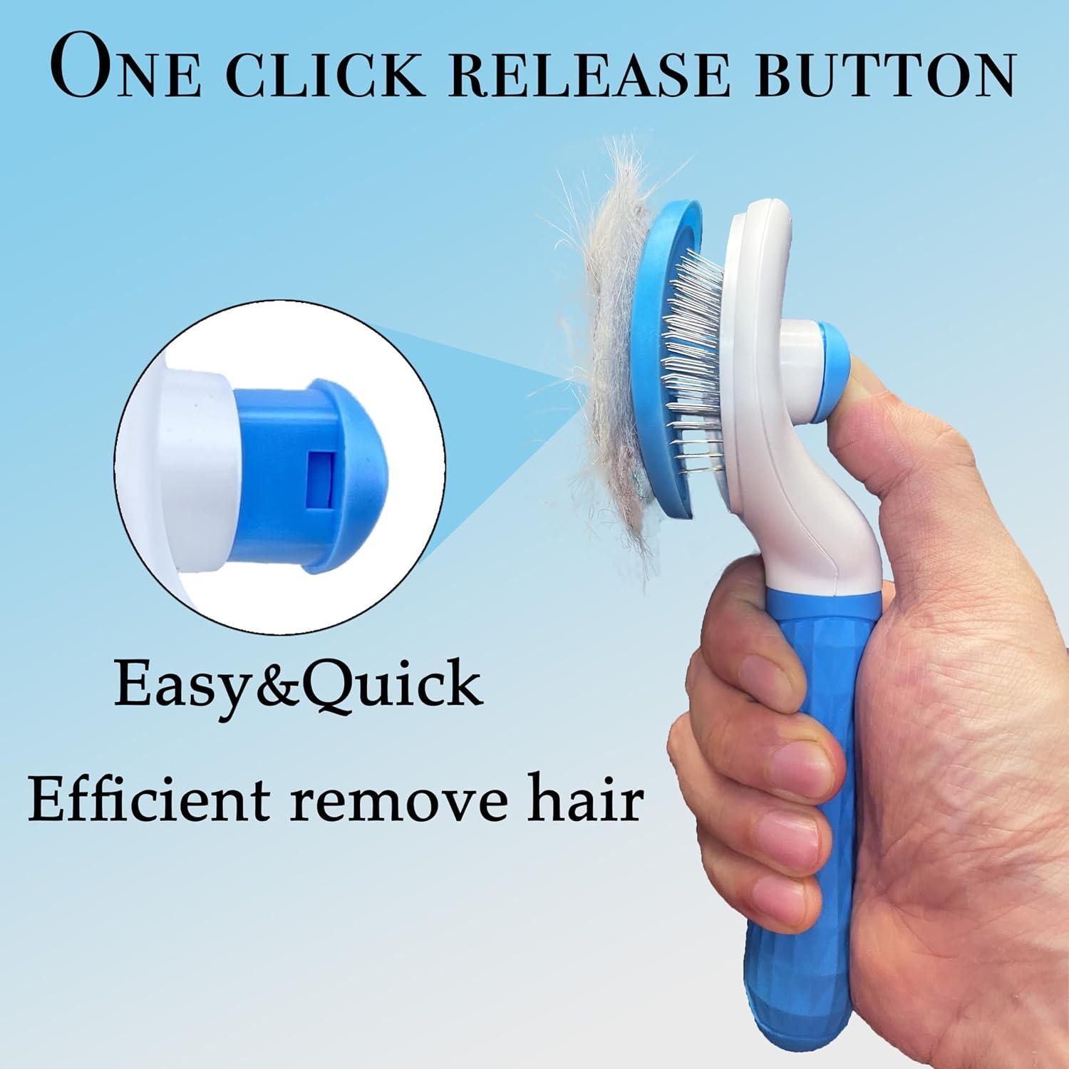 Kit de Aseo para Mascotas Greafotec - Cortador de Uñas y Cepillo