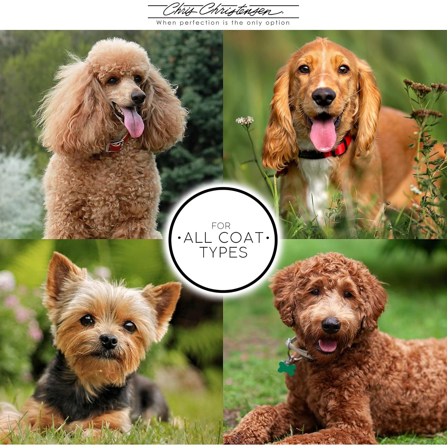 Cepillo Ovalado para Perros Chris Christensen 27mm Original