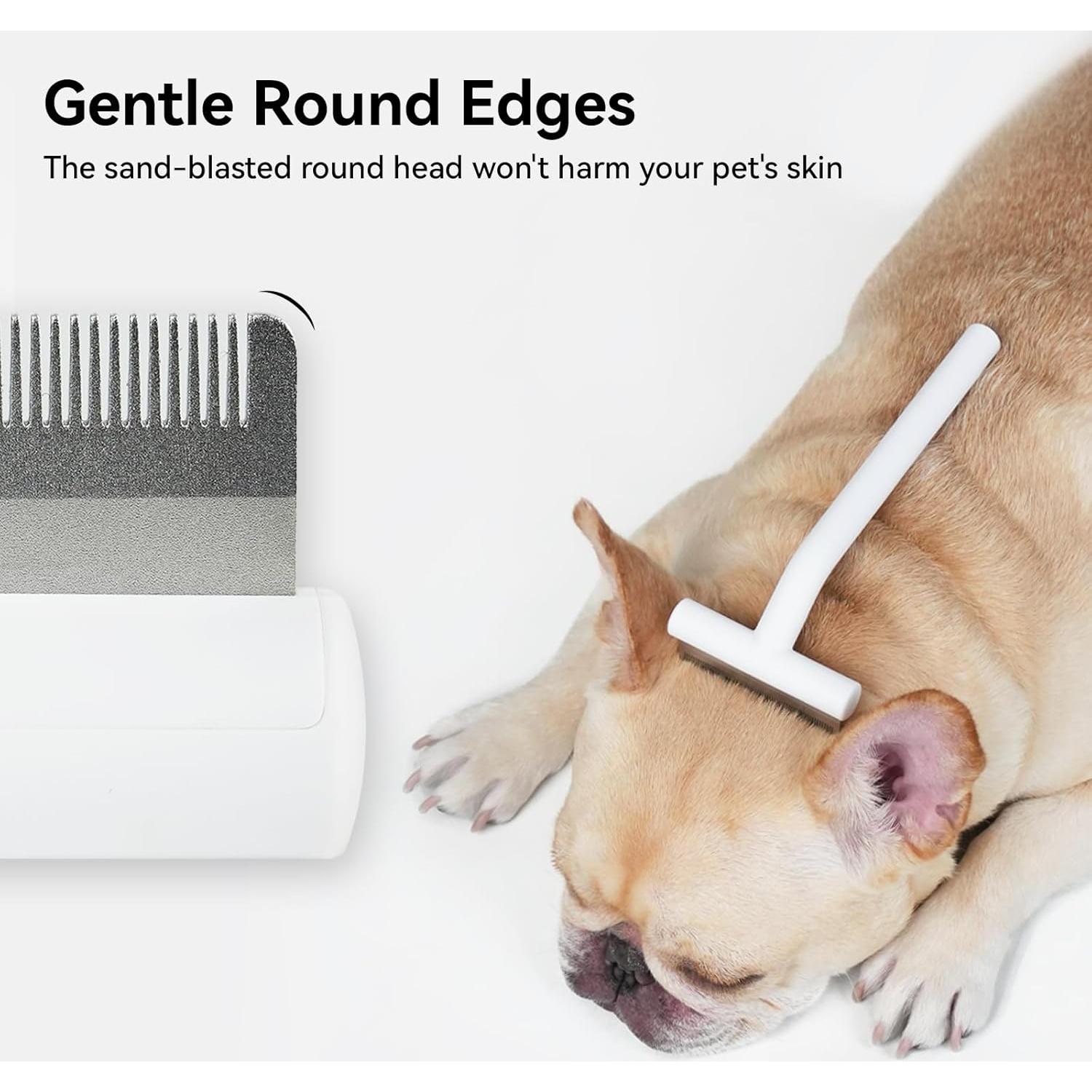 Cepillo Deshedding Aumuca para Gatos y Perros - 20.5x9.5cm