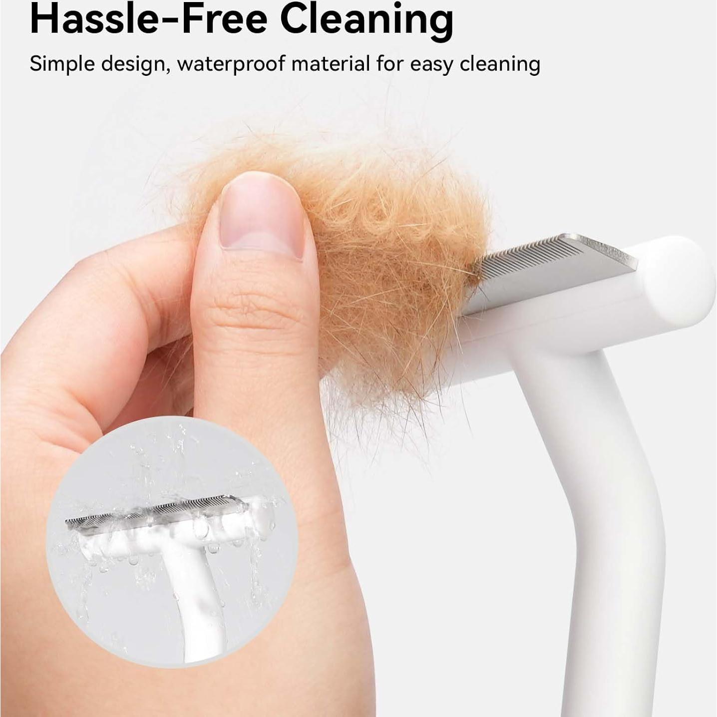 Cepillo Deshedding Aumuca para Gatos y Perros - 20.5x9.5cm