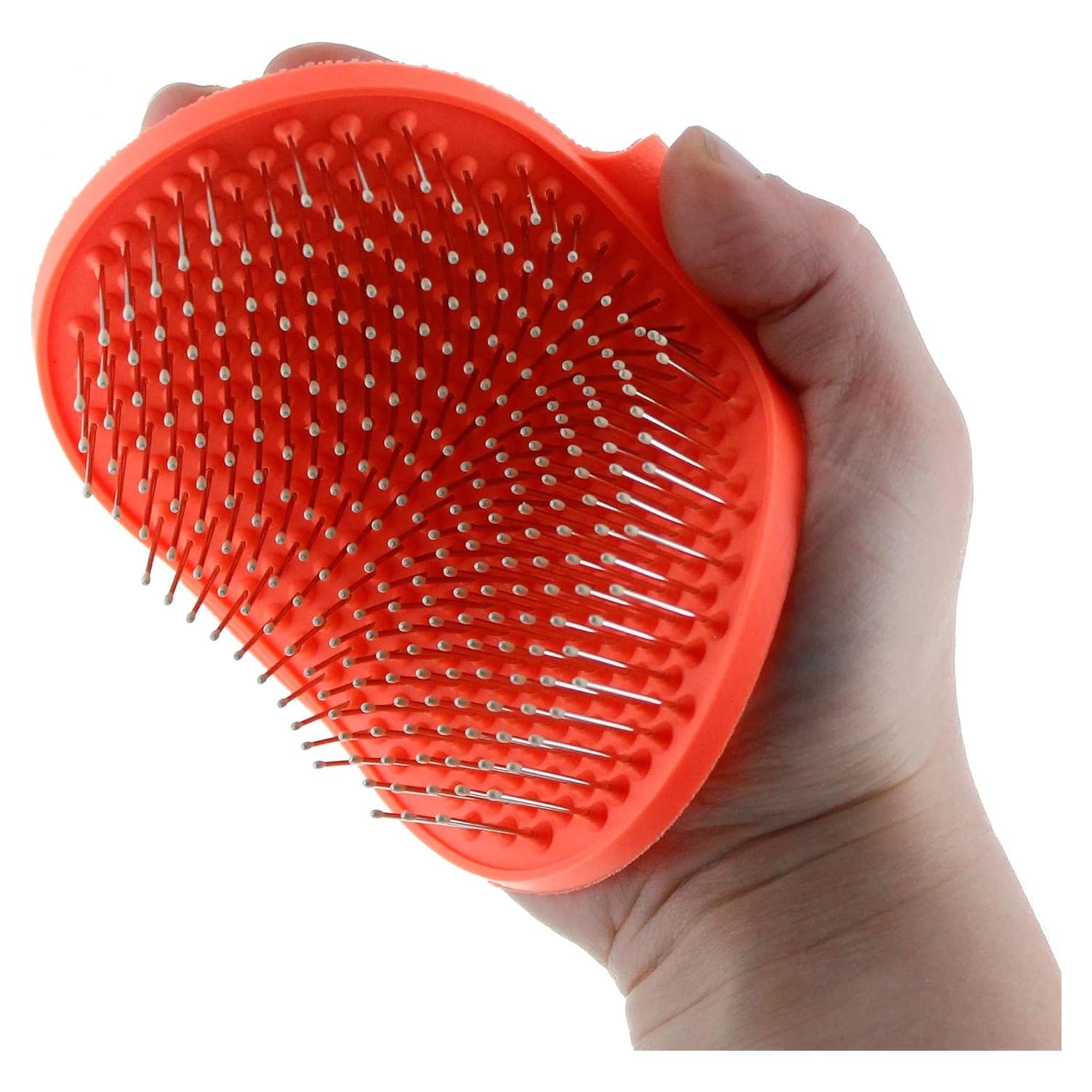 Cepillo de Aseo Raw Paws para Perros y Gatos - Deshedding y Masaje