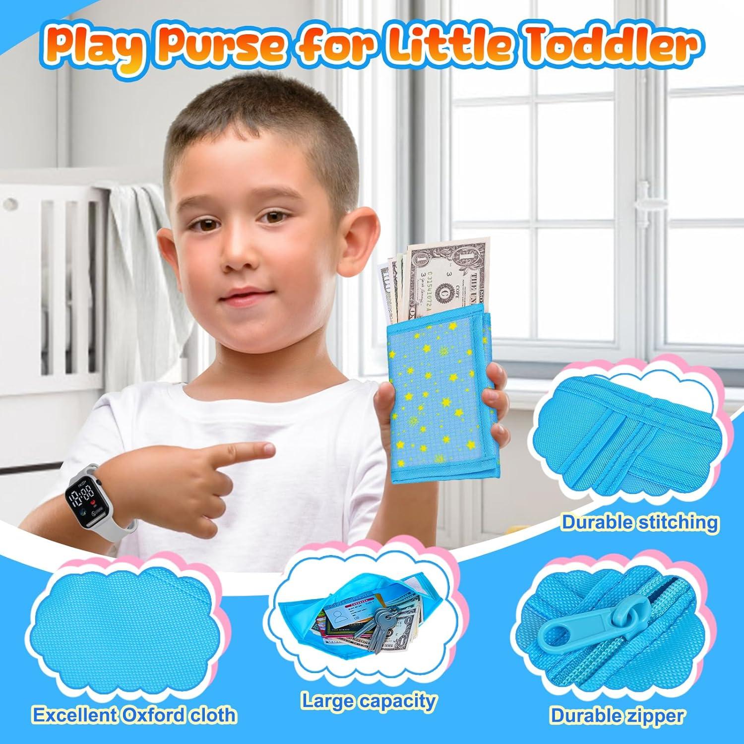 Cartera de Juego para Niños Pequeños 28 Piezas Accesorios