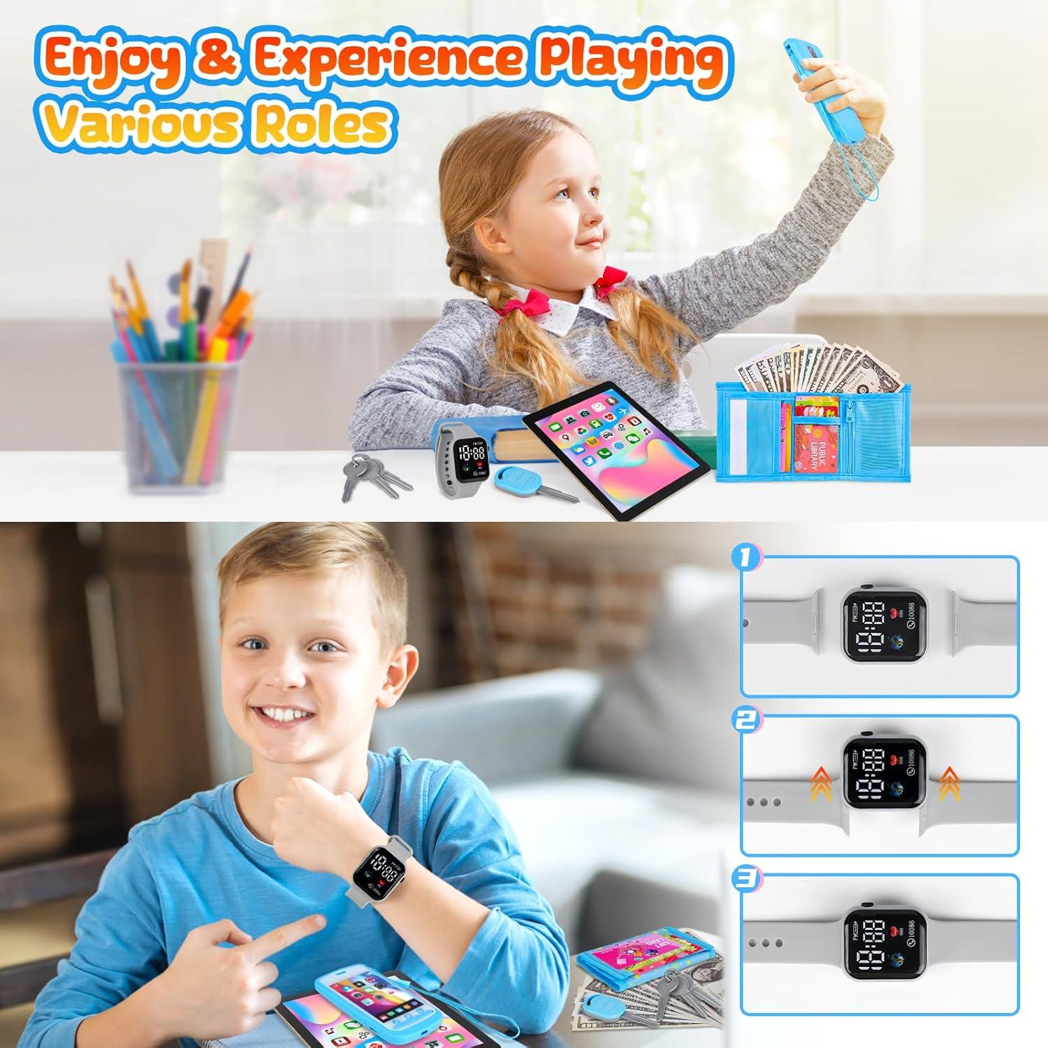 Cartera de Juego para Niños Pequeños 28 Piezas Accesorios