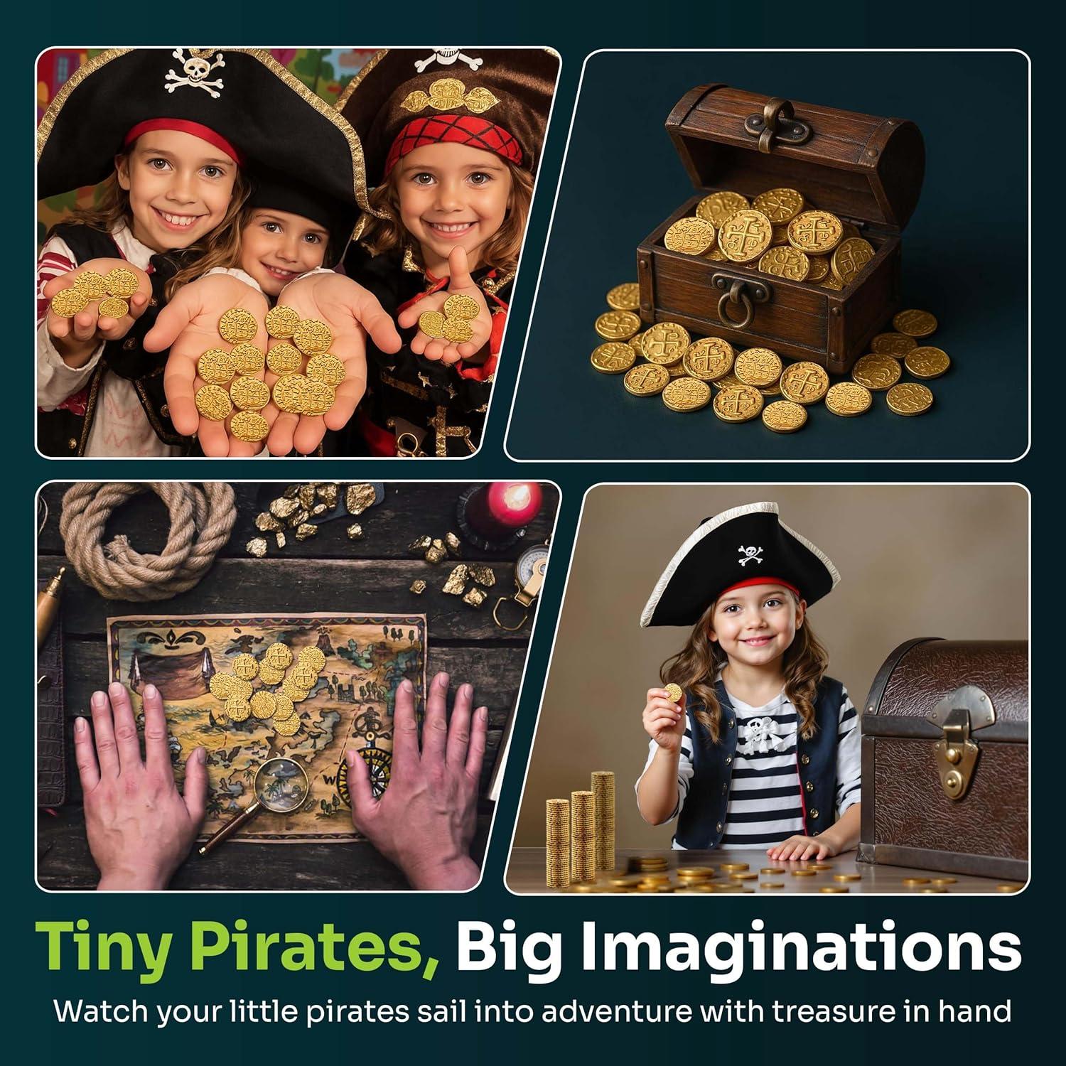 Monedas de Doblón de Oro Mart Cobra - 21 Piezas de Metal