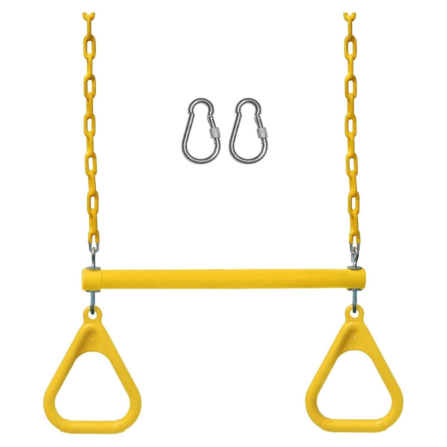 Barra de Trapecio Amarilla Juegos de Gimnasio de Selva Reino - 45.72 cm