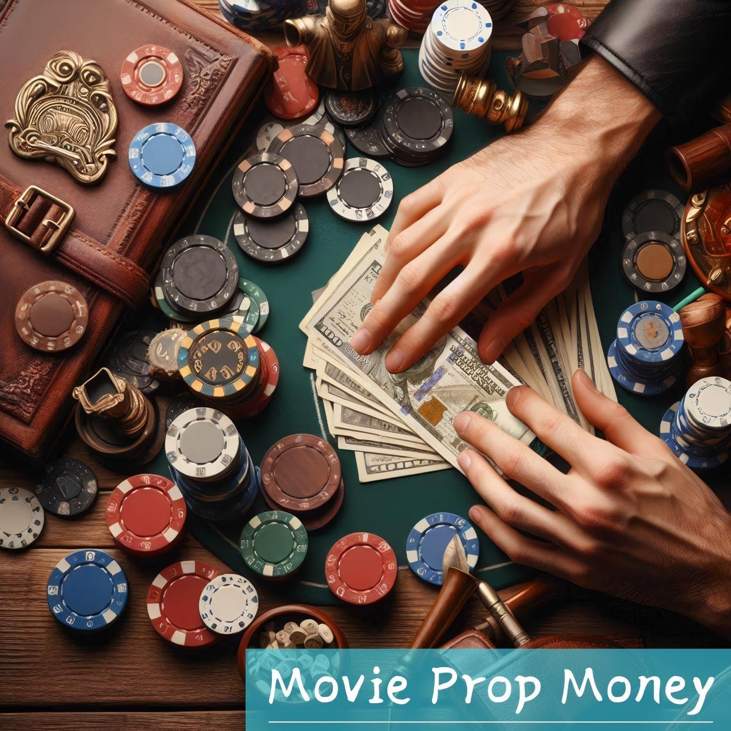 700 Billetes de Juguete QOFIDA para Aprendizaje Matemático