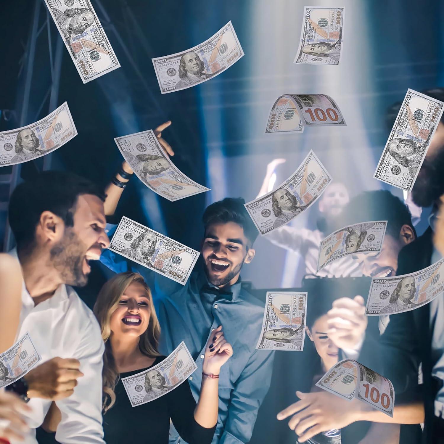 200 Piezas Dinero de Juego SHRIGM para Niños y Fiestas