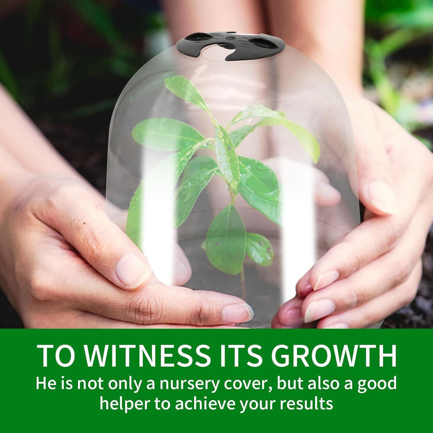 30 Piezas Cubierta Protectora de Plantas Saihisday 19.5 cm