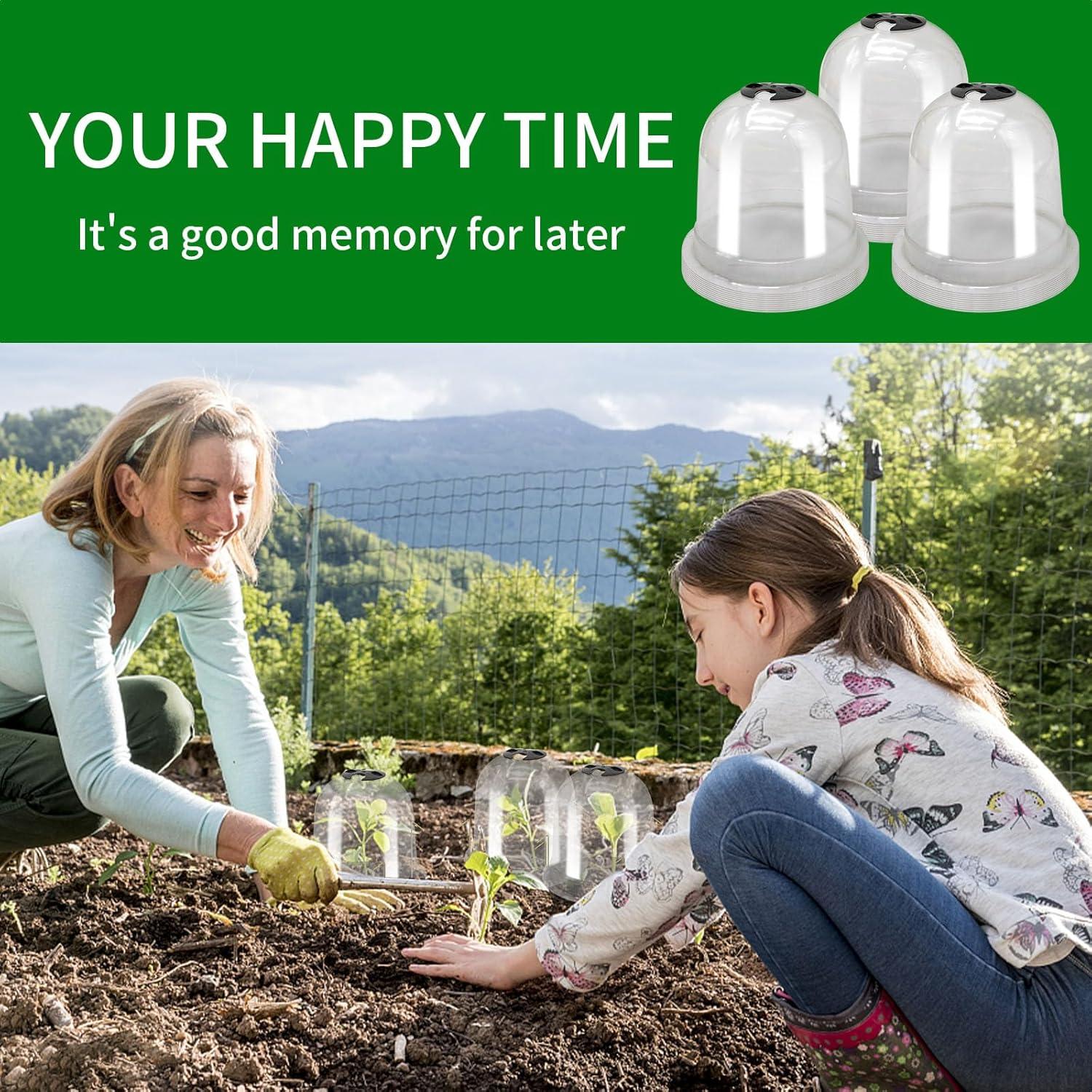 30 Piezas Cubierta Protectora de Plantas Saihisday 19.5 cm