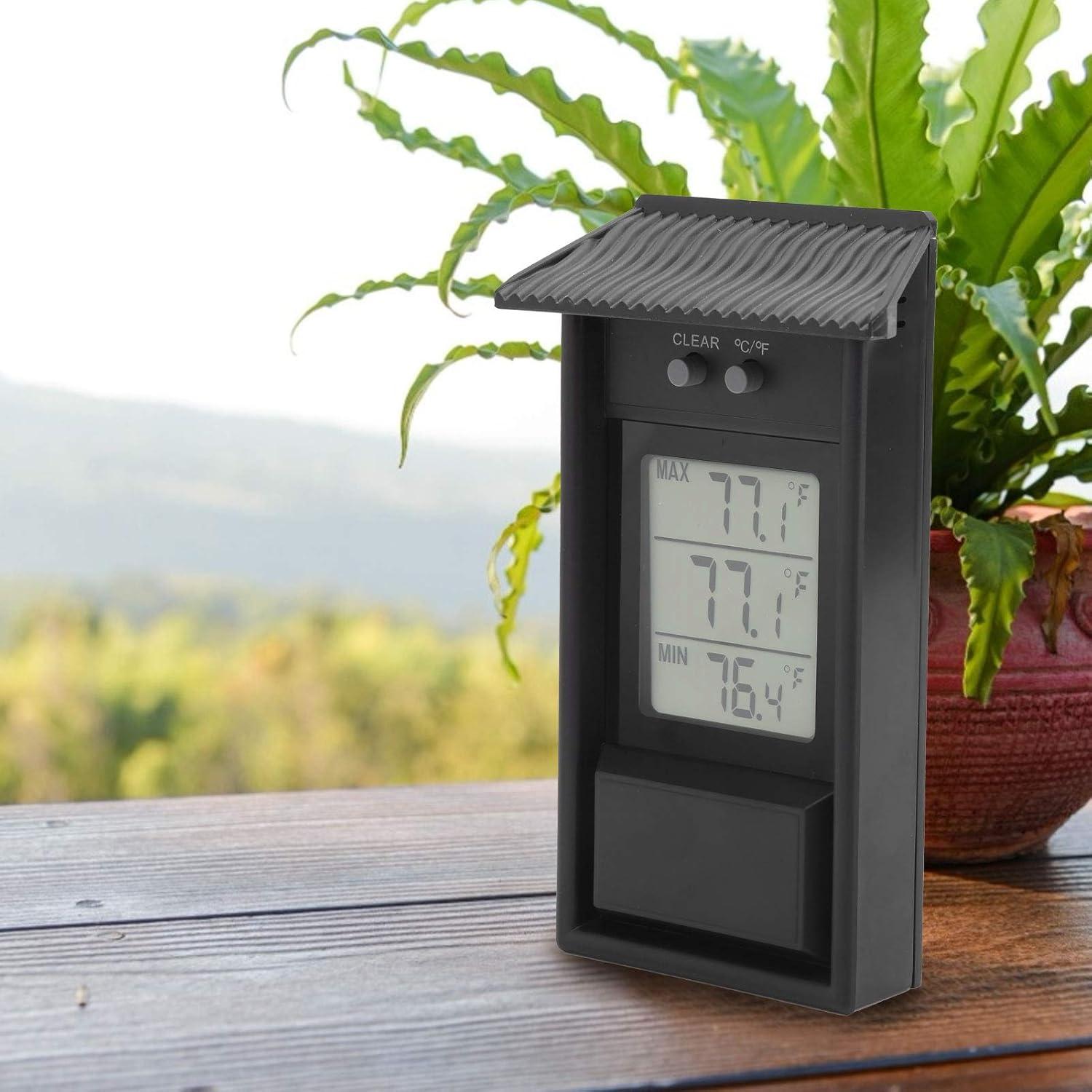 Termómetro Digital Joyzan Max Min para Invernadero a Prueba de Agua