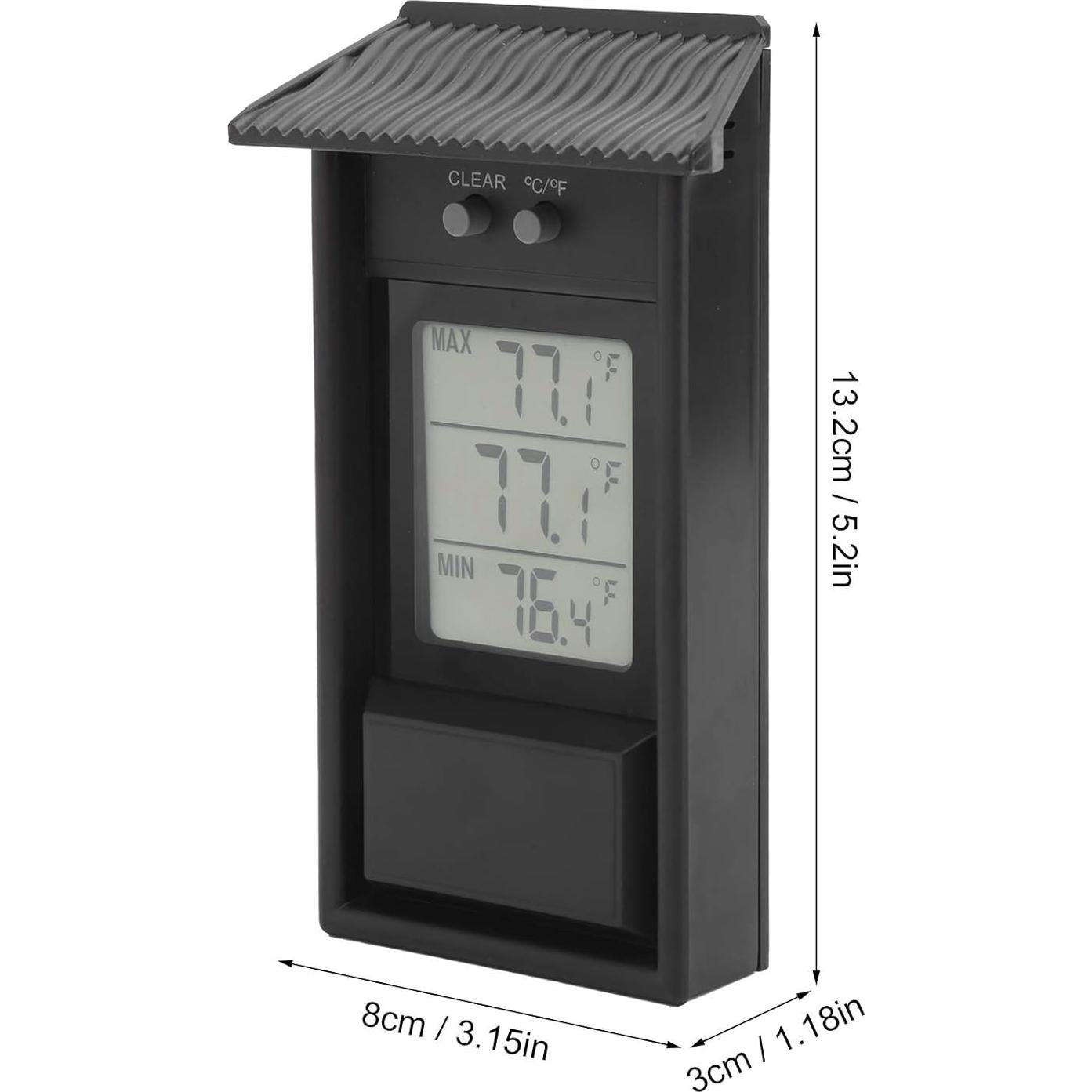 Termómetro Digital Joyzan Max Min para Invernadero a Prueba de Agua