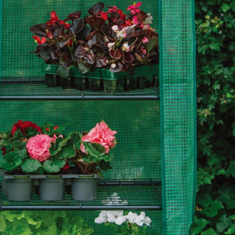 Invernadero Mini KINZZY 2 Niveles PE Reforzado 58.9x45cm