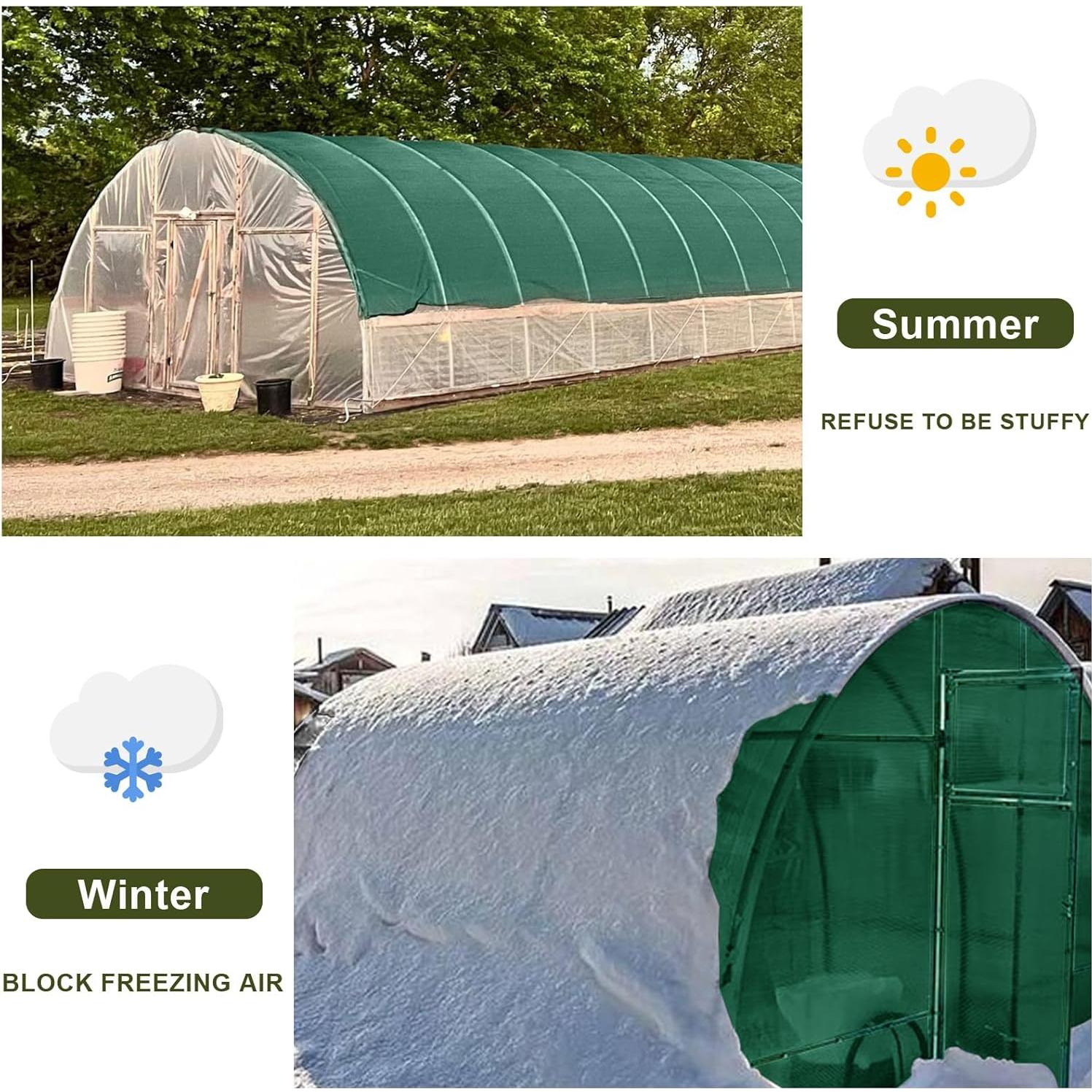 Red de Sombra 55% Historial de Amor 2x3m Verde para Jardín