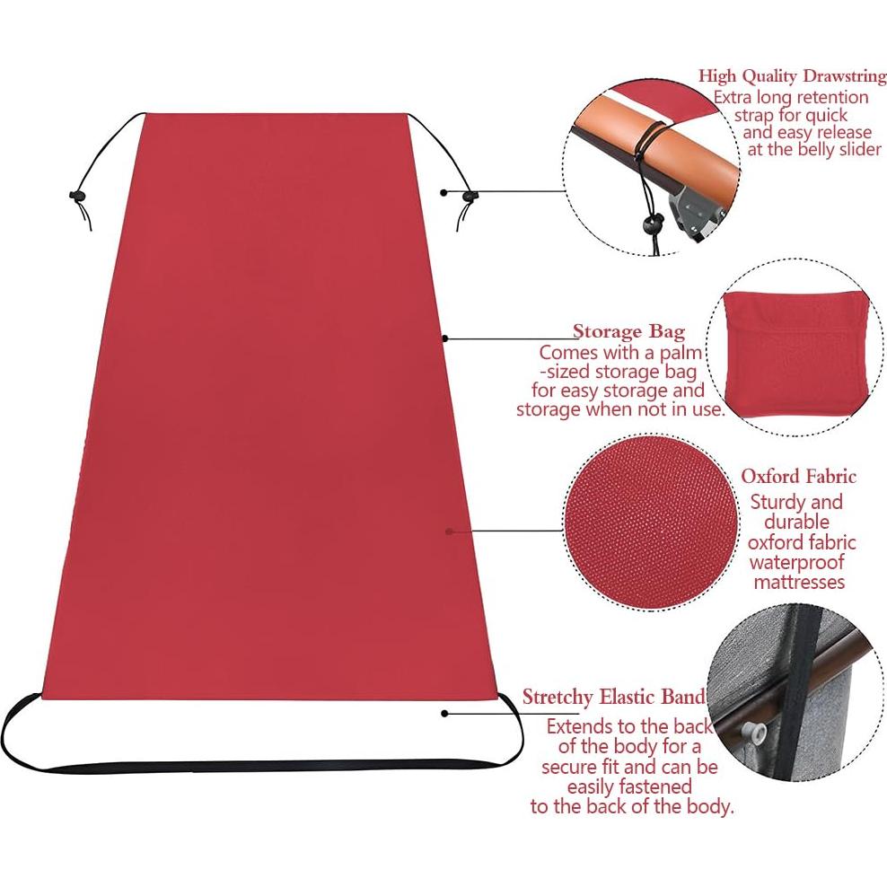 Sombra para Cochecito Universal Rojo - Protección UV y Lluvia