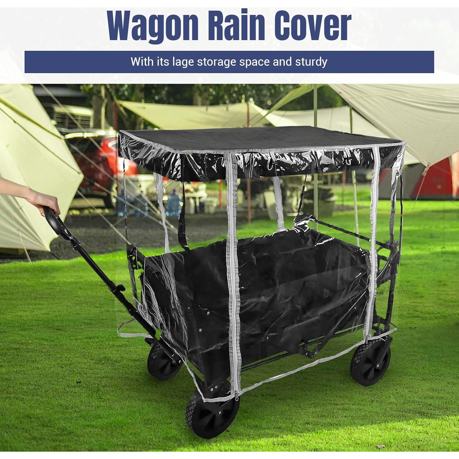 Cubierta de Lluvia y Viento LOSCHEN para Carro Plegable 93x50 cm