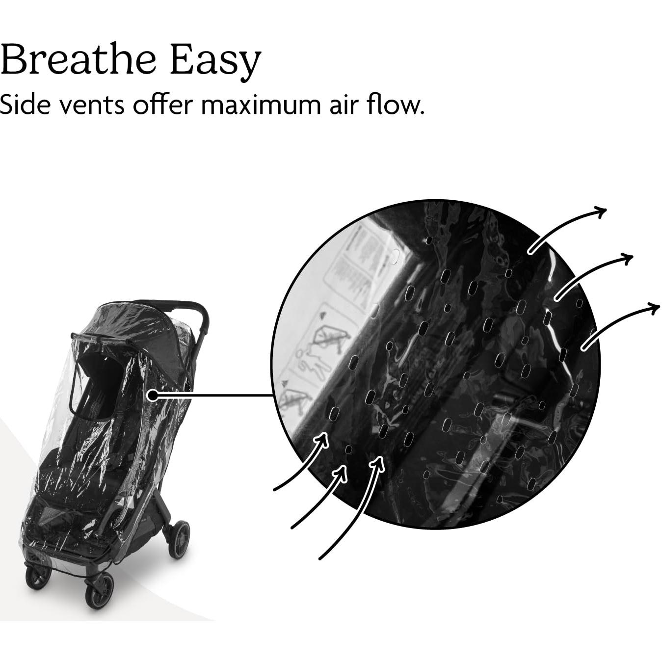 Protector de Lluvia UPPAbaby Minu V3 - Impermeable y Ventilado