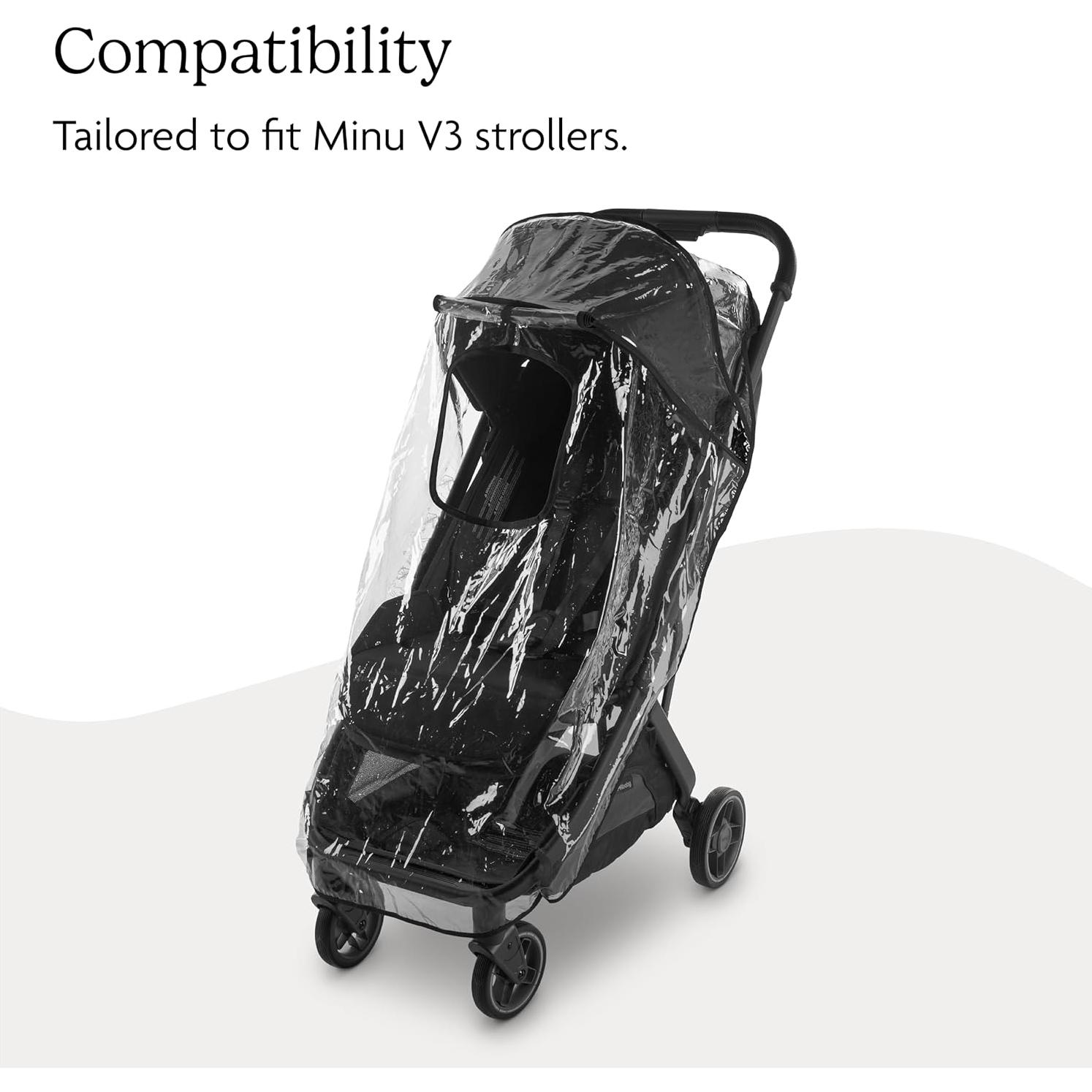 Protector de Lluvia UPPAbaby Minu V3 - Impermeable y Ventilado