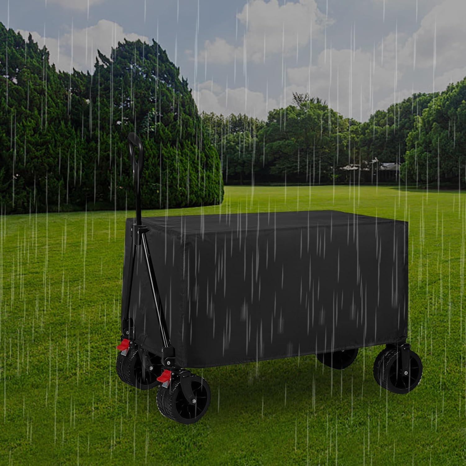 Cubierta de Lluvia Impermeable para Carro Plegable 93x68cm