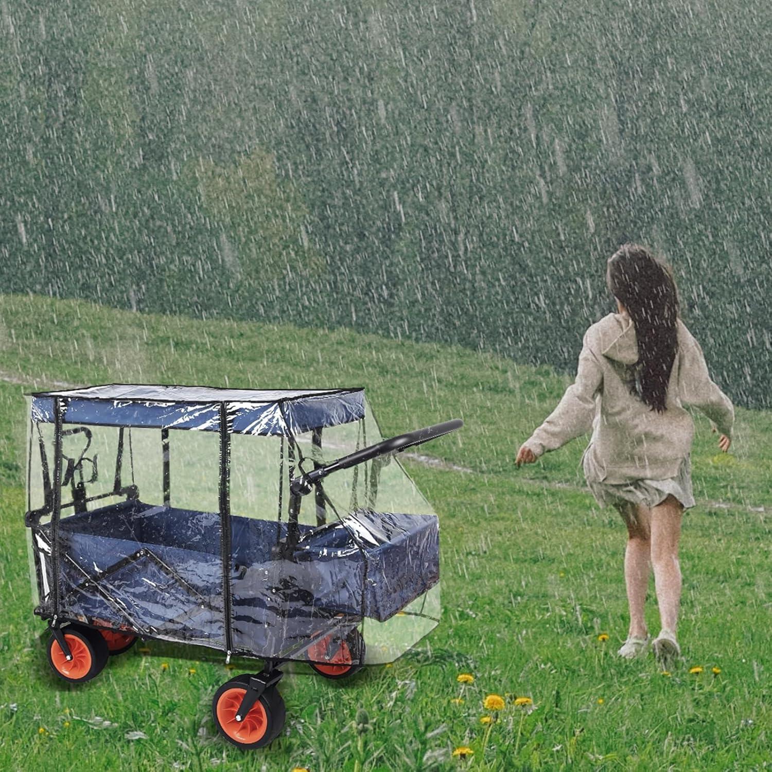 Cubierta de Lluvia EYUNSTAR para Carros Plegables 52cm x 84.5cm