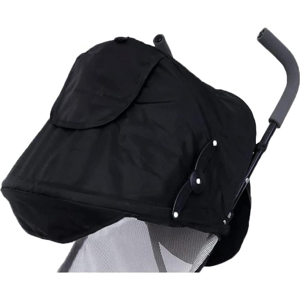 Sombrilla para Cochecito de Bebé UPF50+ - Oxford Negro
