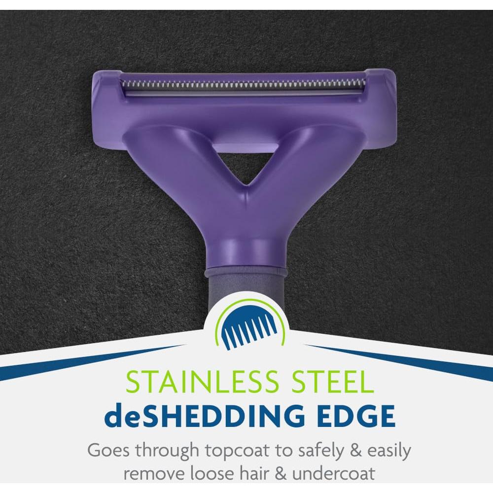 FURminator Herramienta de Deshedding para Gatos Grandes Pelo Corto