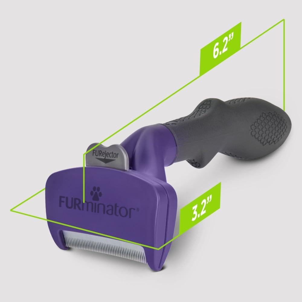 FURminator Herramienta de Deshedding para Gatos Grandes Pelo Corto