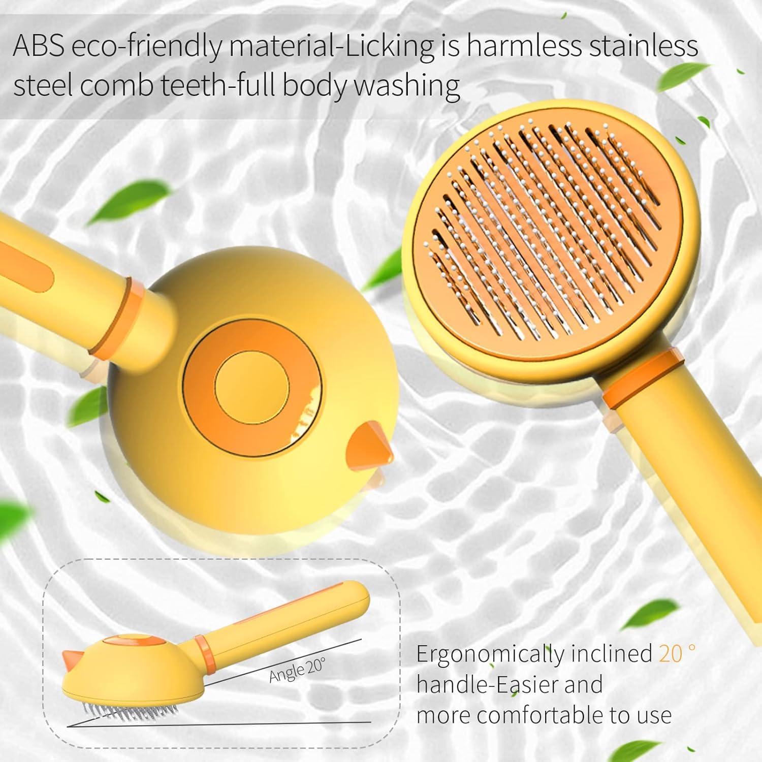 Cepillo de Aseo para Gatos y Perros SONGPET Autolimpiante