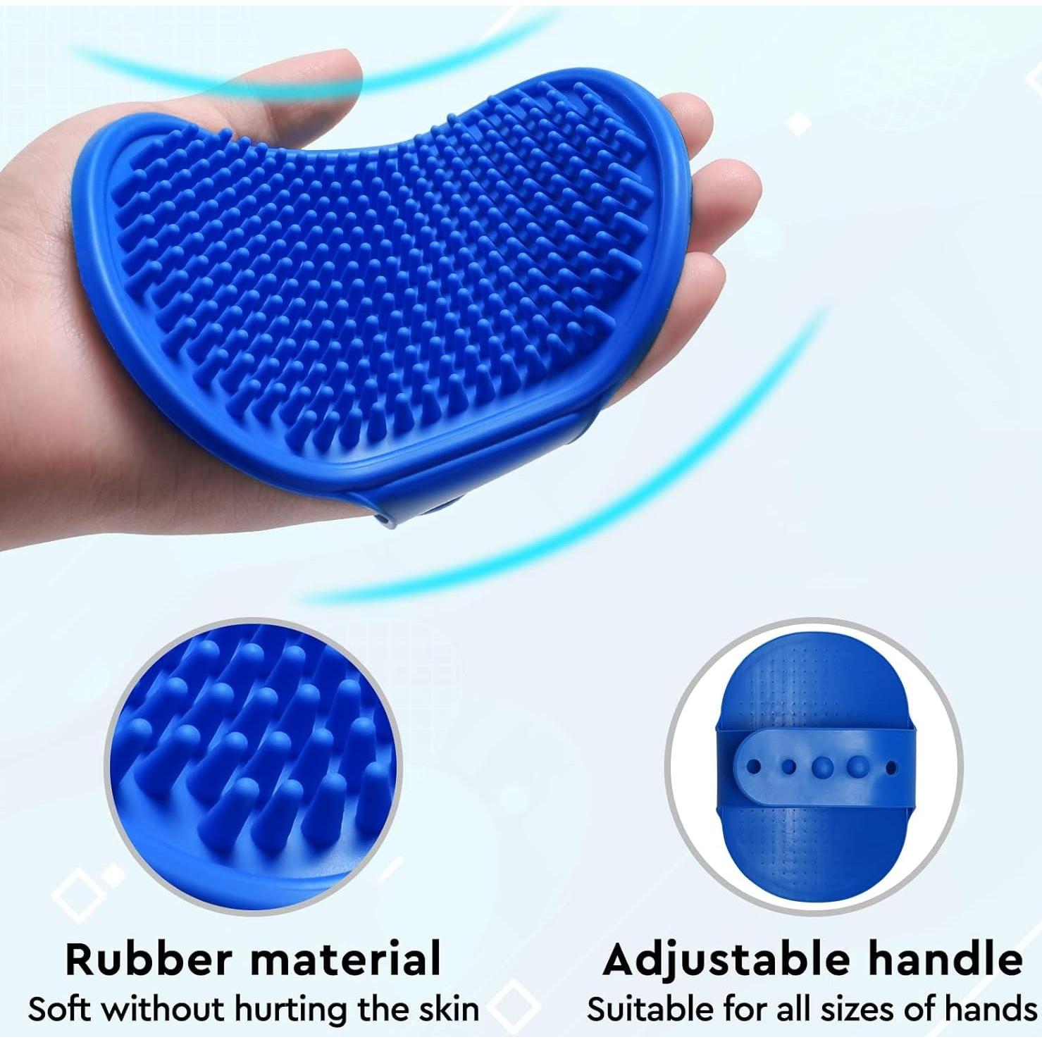 Kit de Aseo para Mascotas GJEASE - Guante y Cepillo Autolimpiante