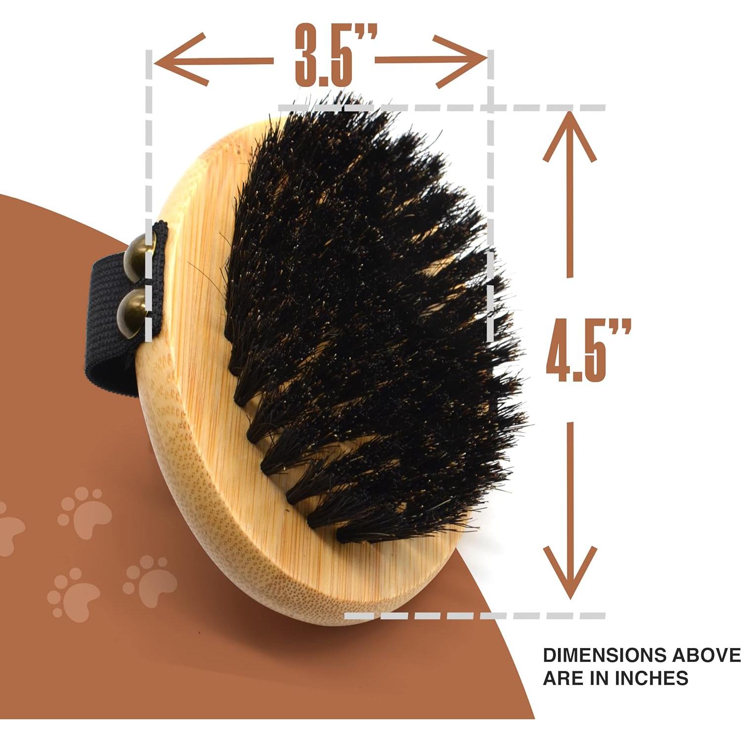 Cepillo de Palma Ovalado Buddy para Perros y Gatos - Cerdas Suaves