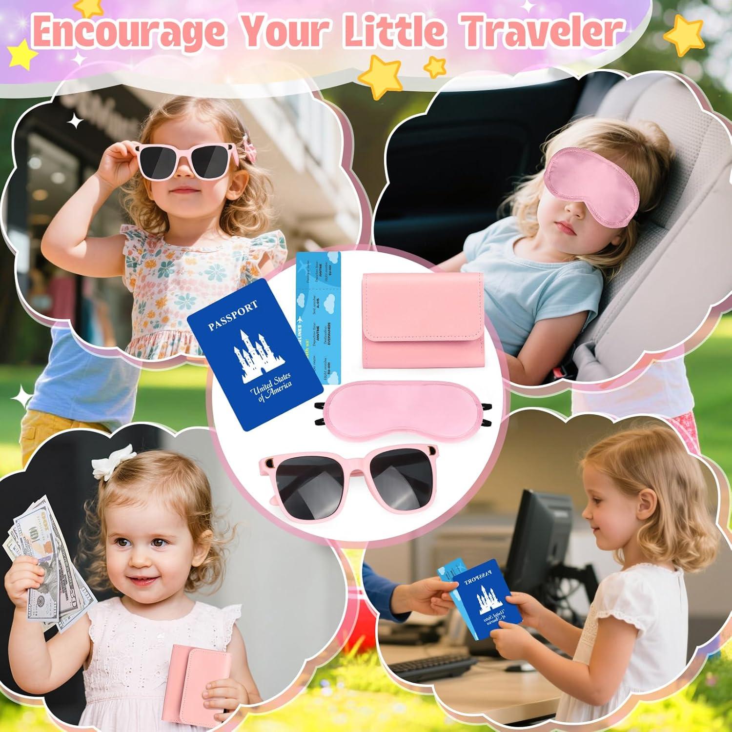 Monedero de Viaje para Niñas Angeer con Accesorios 35PCS