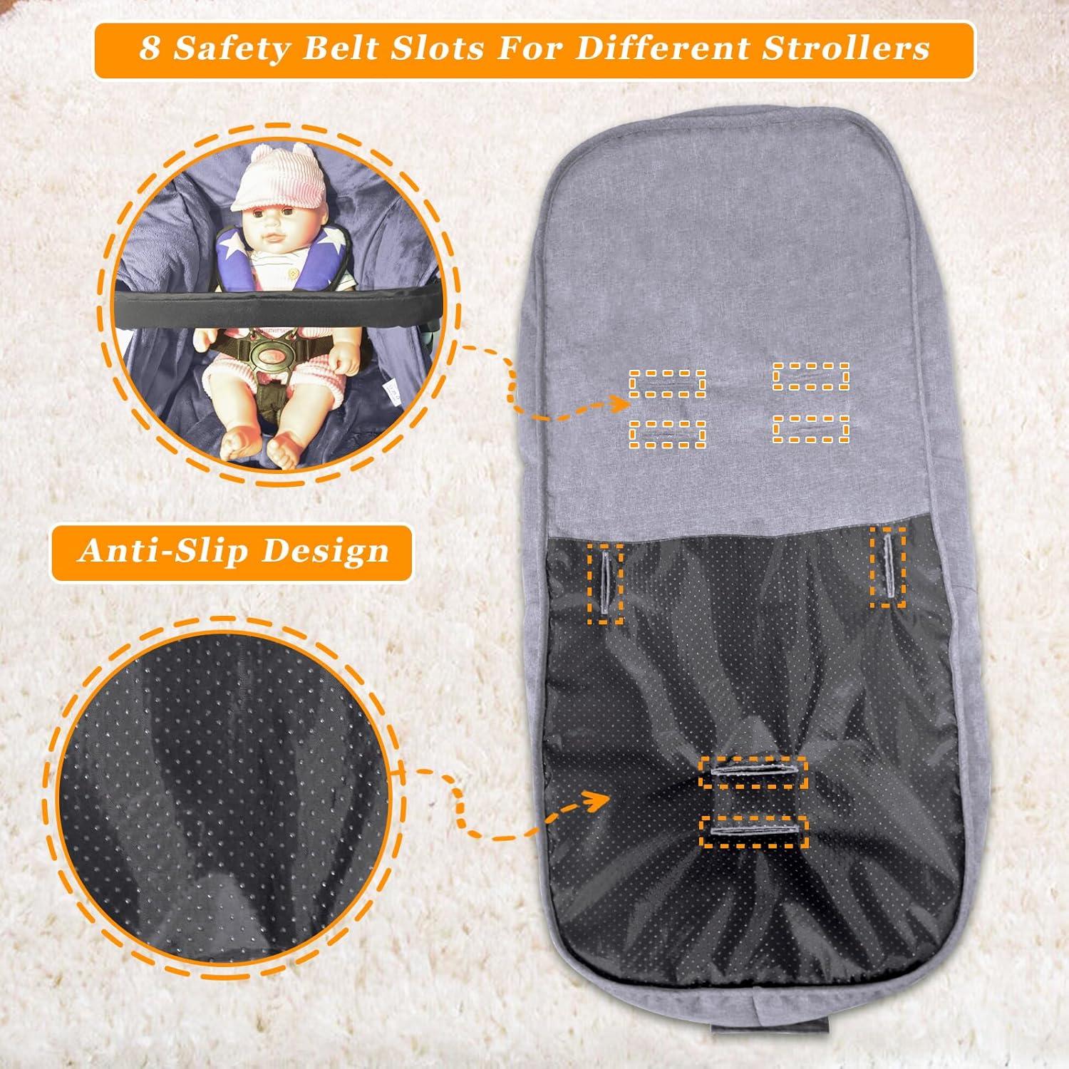 Bolsa de Abrigo Universal South to East para Cochecito 90x43 cm