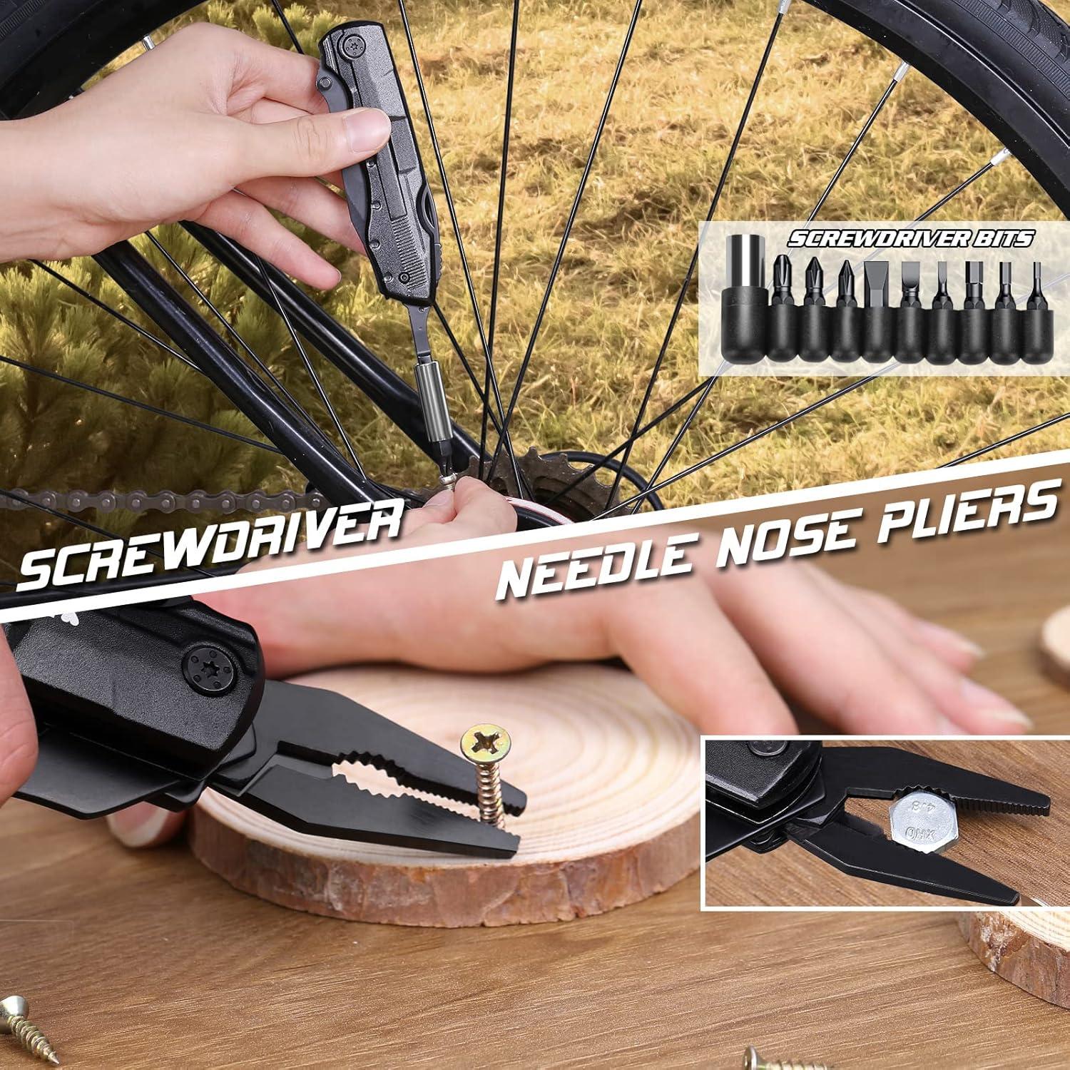 Cuchillo Multiherramienta ETEH 13 en 1 para Hombres Camping