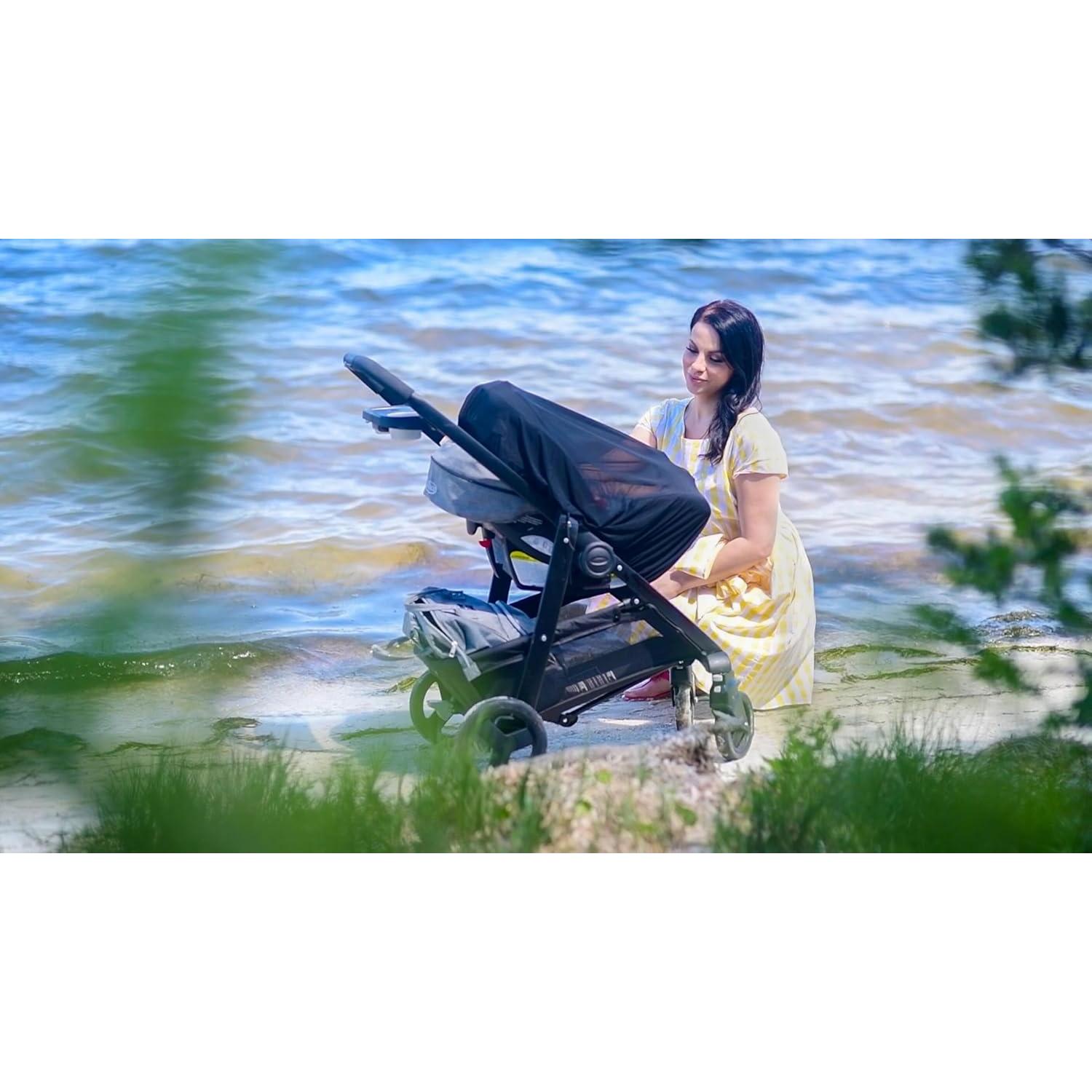 Cubierta de Malla Ventilada para Cochecito y Silla de Auto