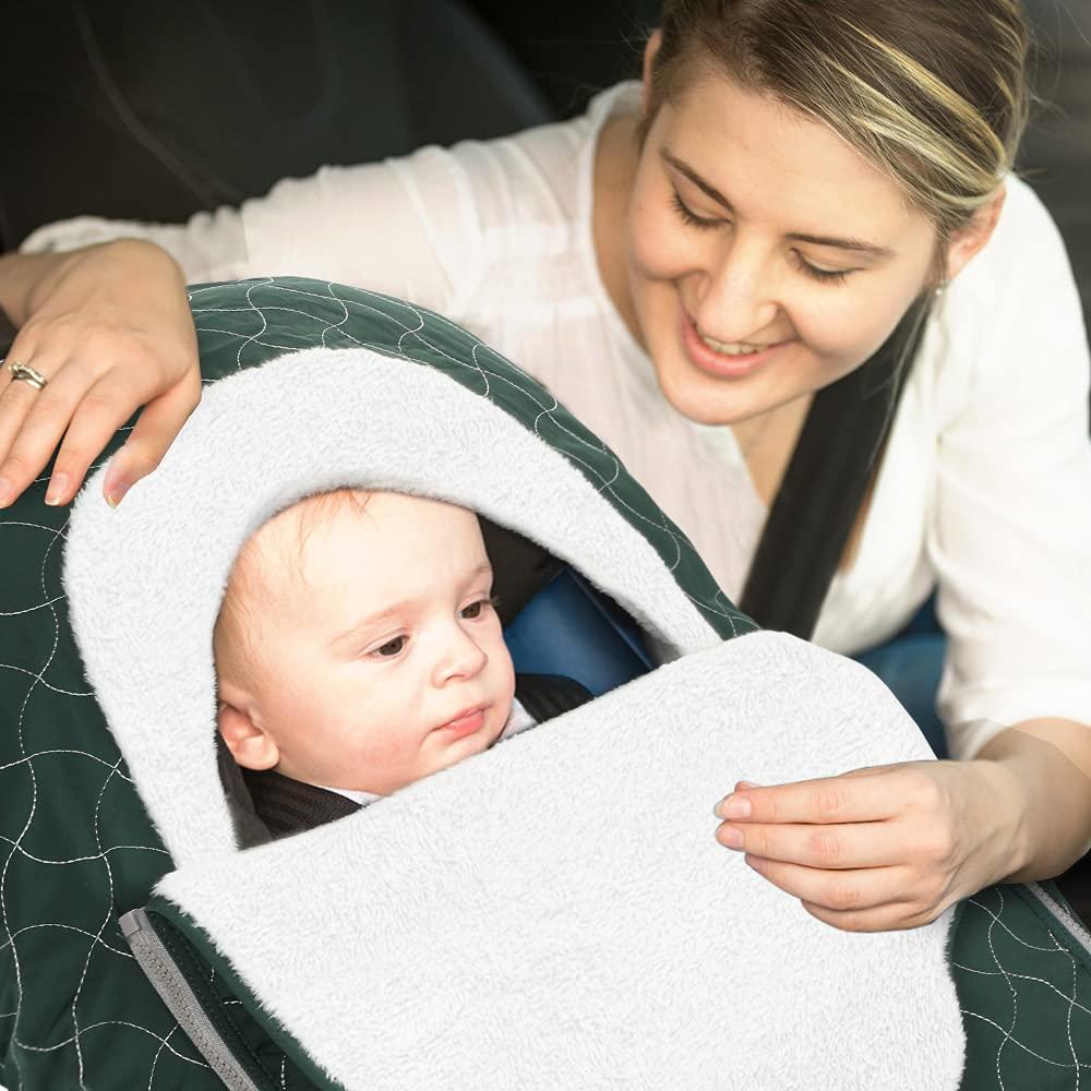 Bolsa de Saco para Cochecito de Bebé Yoofoss Verde Oscuro