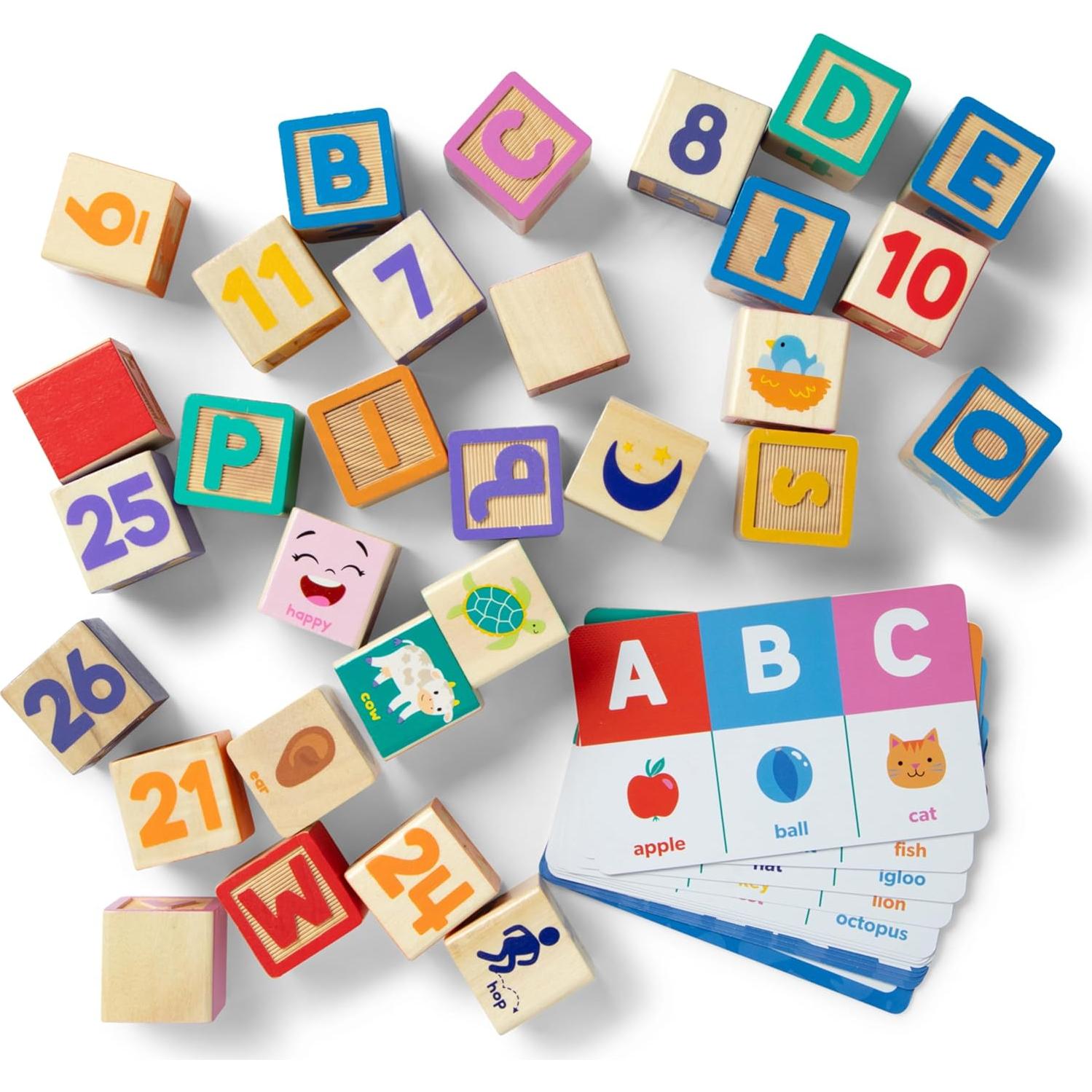 Bloques de Aprendizaje de Madera Sra. Rachel - 30 Piezas