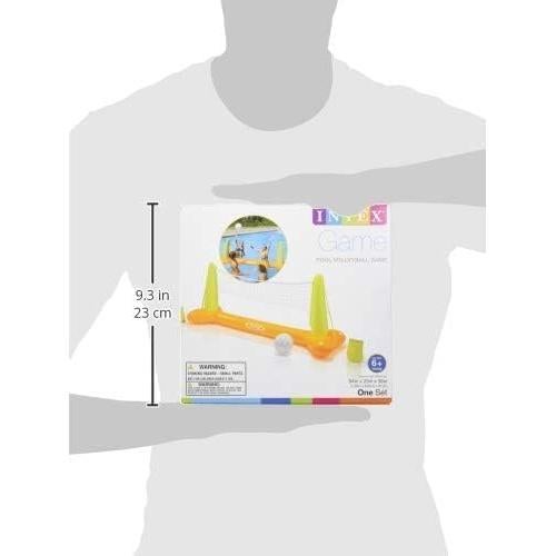 Juego de Voleibol Inflable para Piscina Intex 56508EP Verde