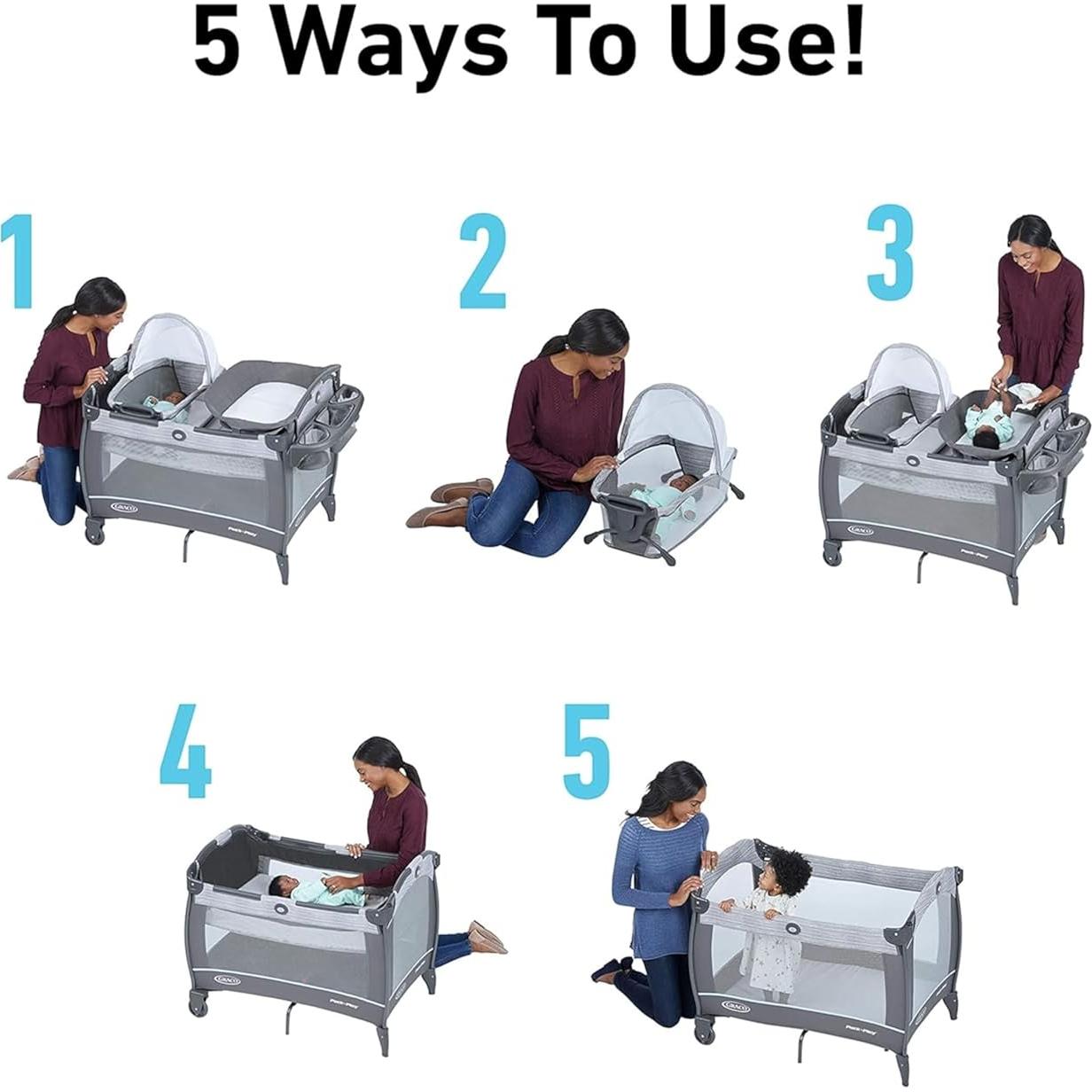 Cuna Portátil Graco Pack 'n Play Close2Baby Derby