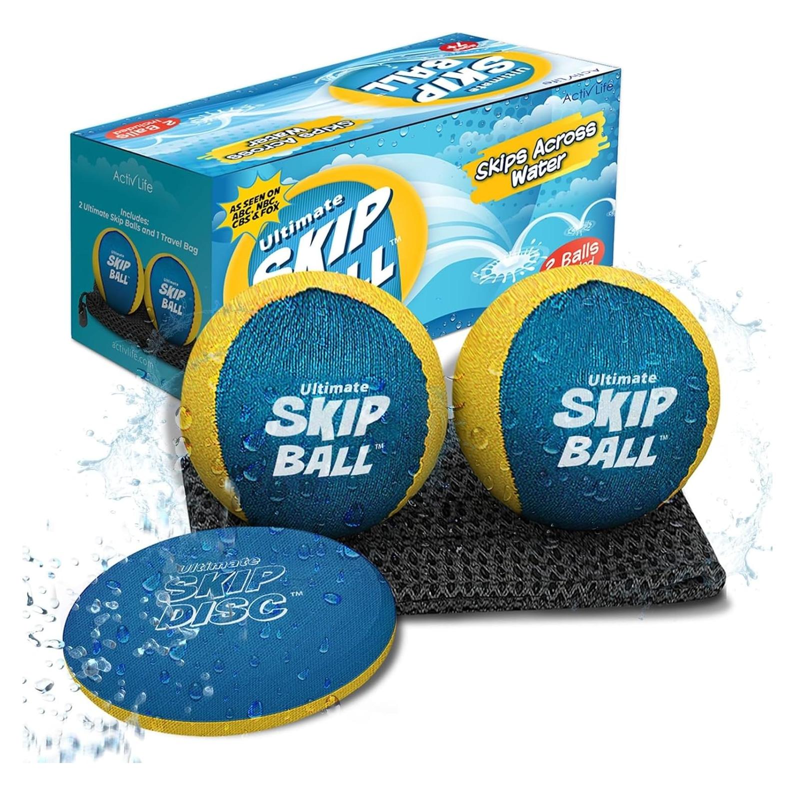 Pelota Saltarina Definitiva Activ Life - Paquete de 2 - Amarillo/Cian