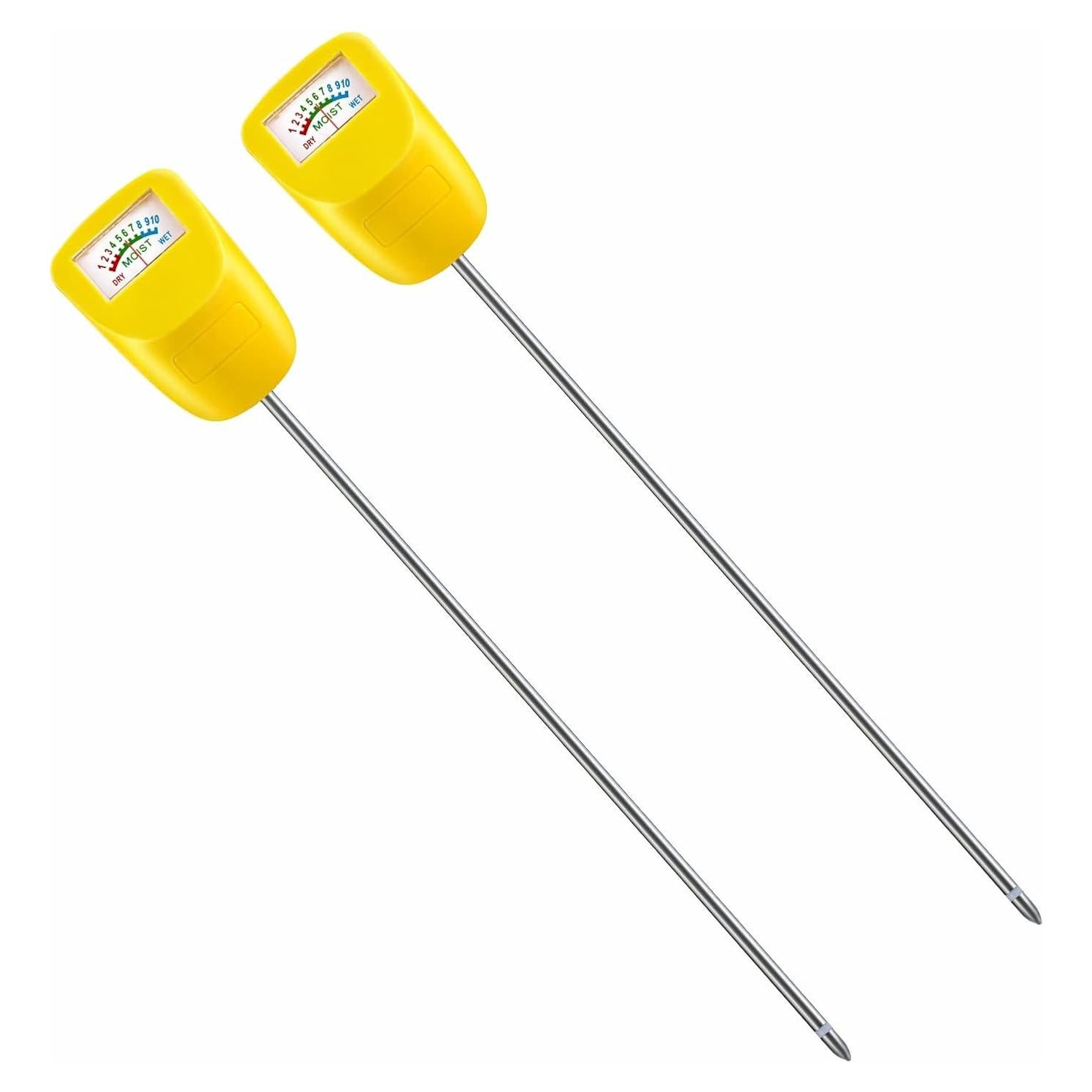 Medidor de Humedad del Suelo TFTEK 14 cm para Jardín - Paquete de 2