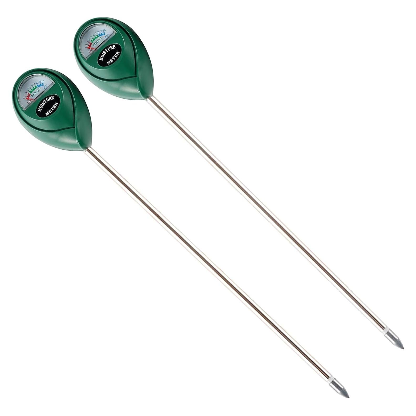 Medidor de Humedad del Suelo Hathdia - Paquete de 2, 32 cm