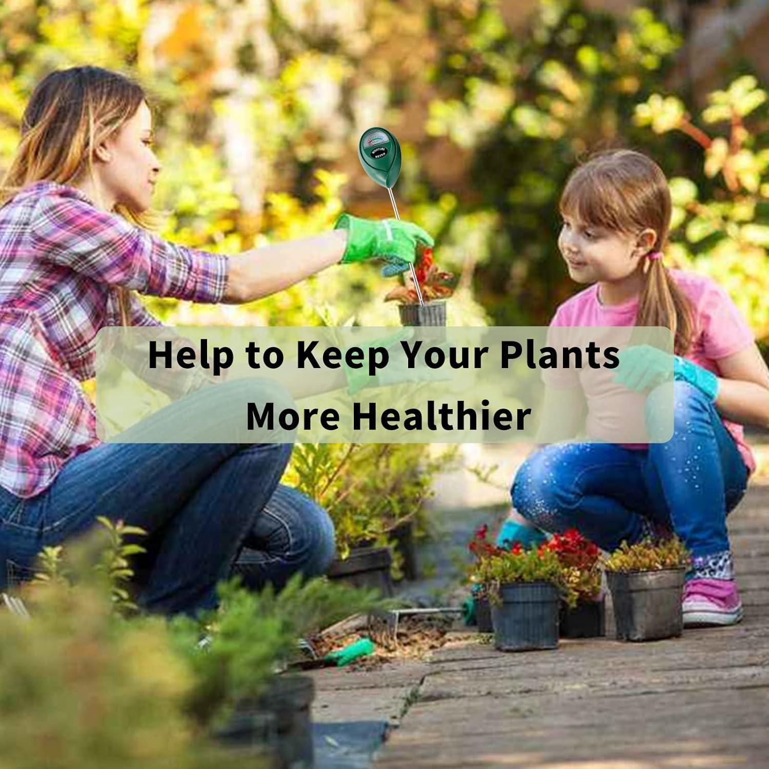 Medidor de Humedad del Suelo Hathdia - Paquete de 2, 32 cm