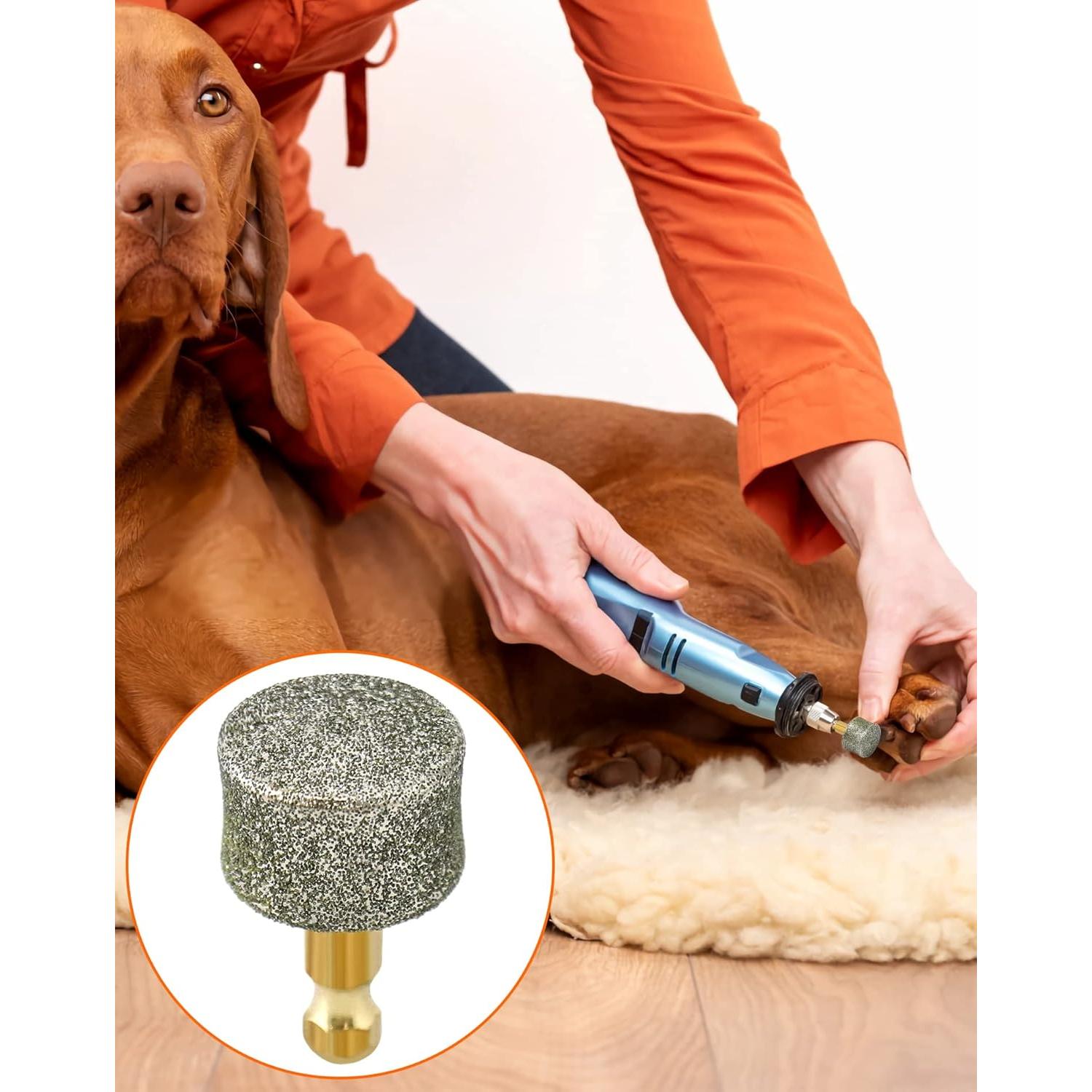 Cabezal de Repuesto para Amoladora de Uñas QWORK - 10 Piezas Diamante