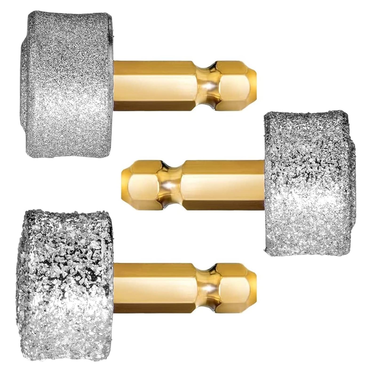 LuckyTail Amoladora de Uñas para Perros - Kit de 3 Cabezal Regular, Duro y Suave